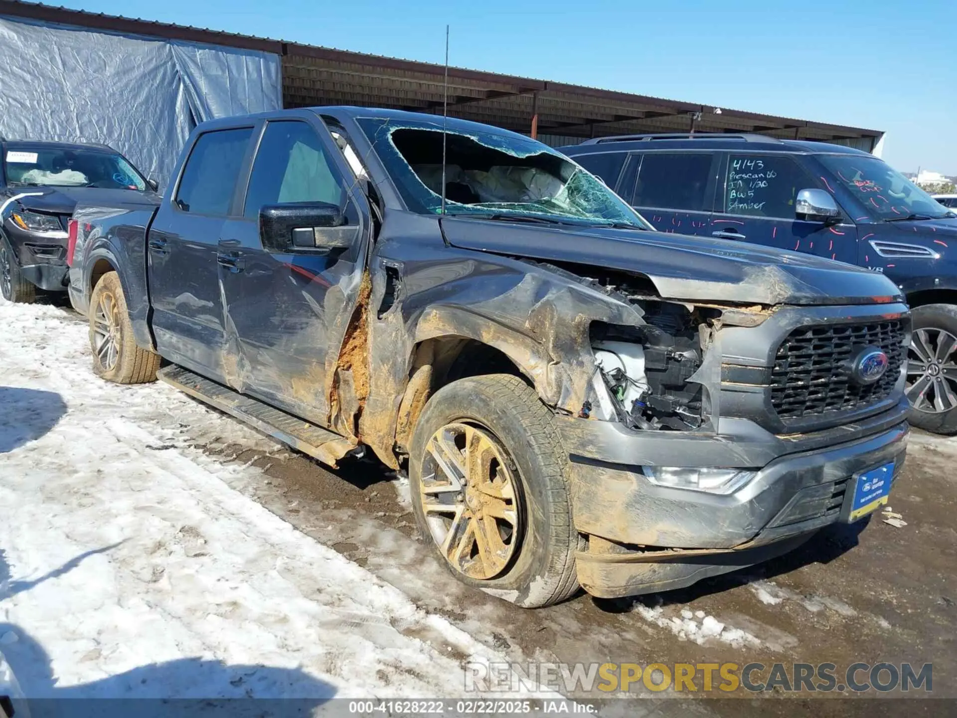 1 Photograph of a damaged car 1FTEW1C51MFC94173 FORD F-150 2021