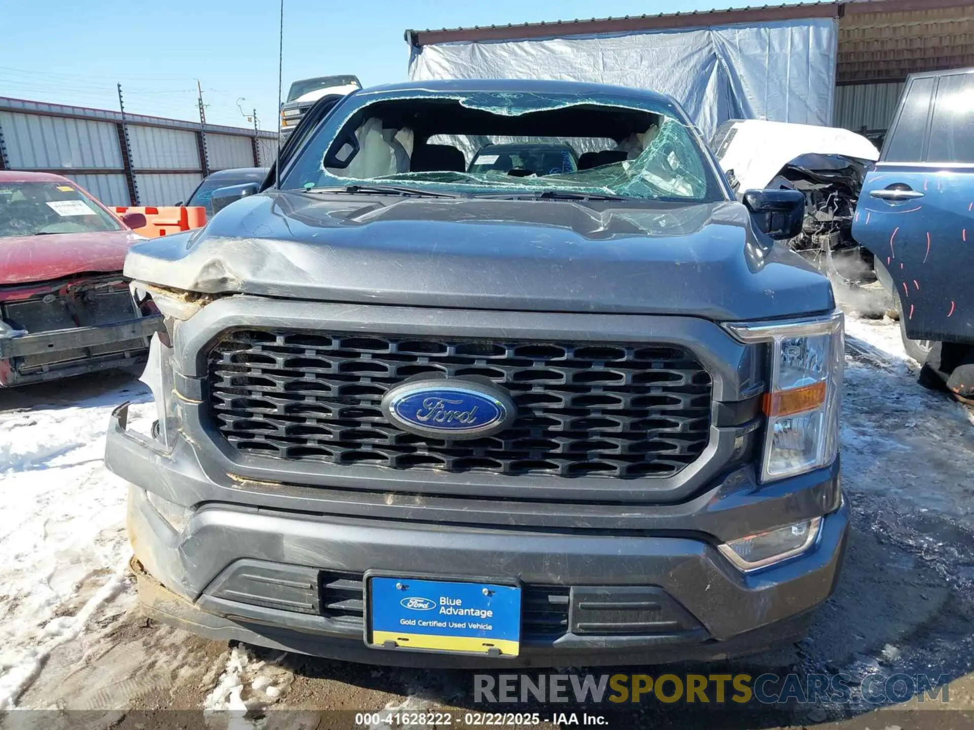 13 Photograph of a damaged car 1FTEW1C51MFC94173 FORD F-150 2021