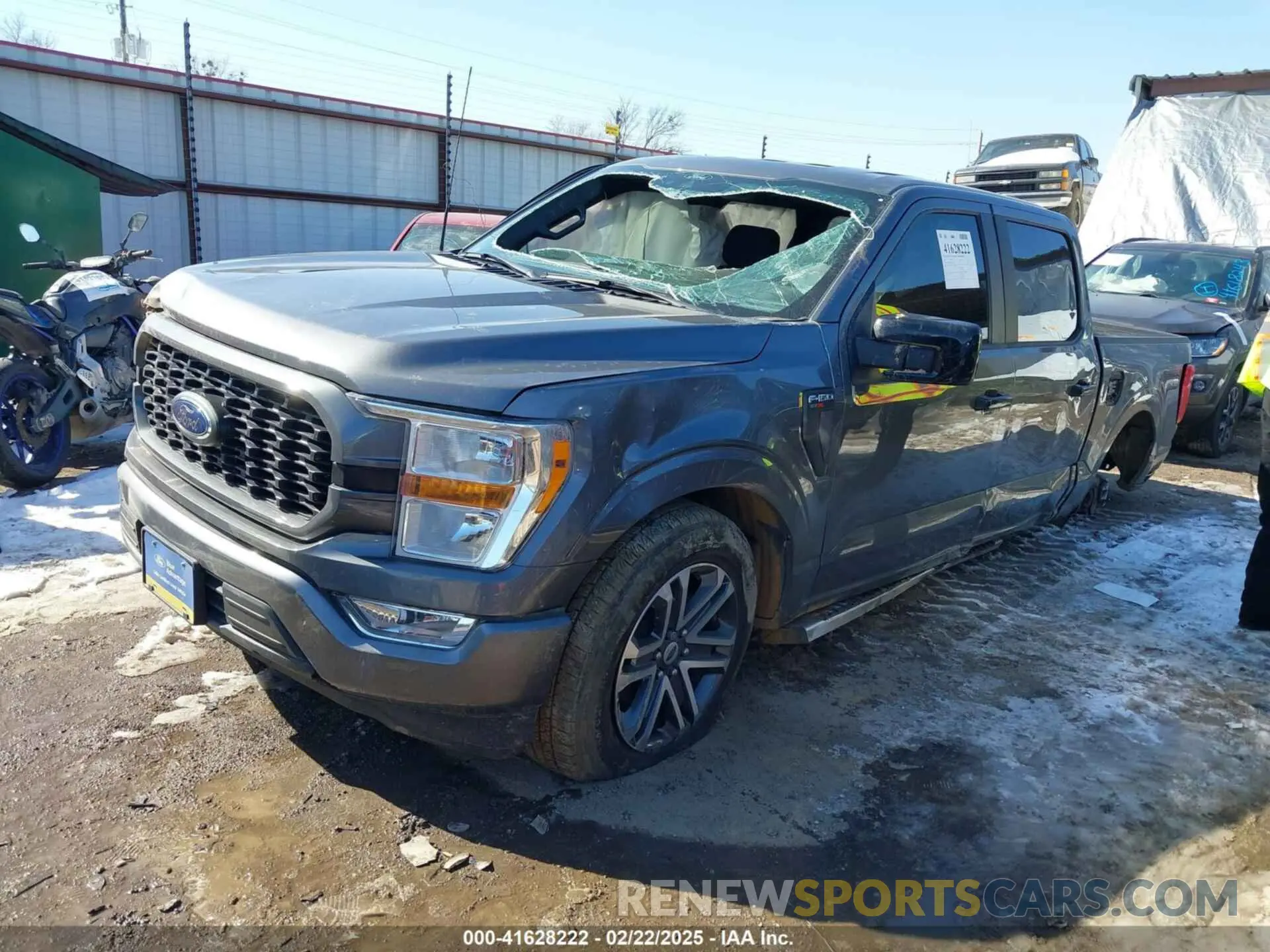 2 Photograph of a damaged car 1FTEW1C51MFC94173 FORD F-150 2021