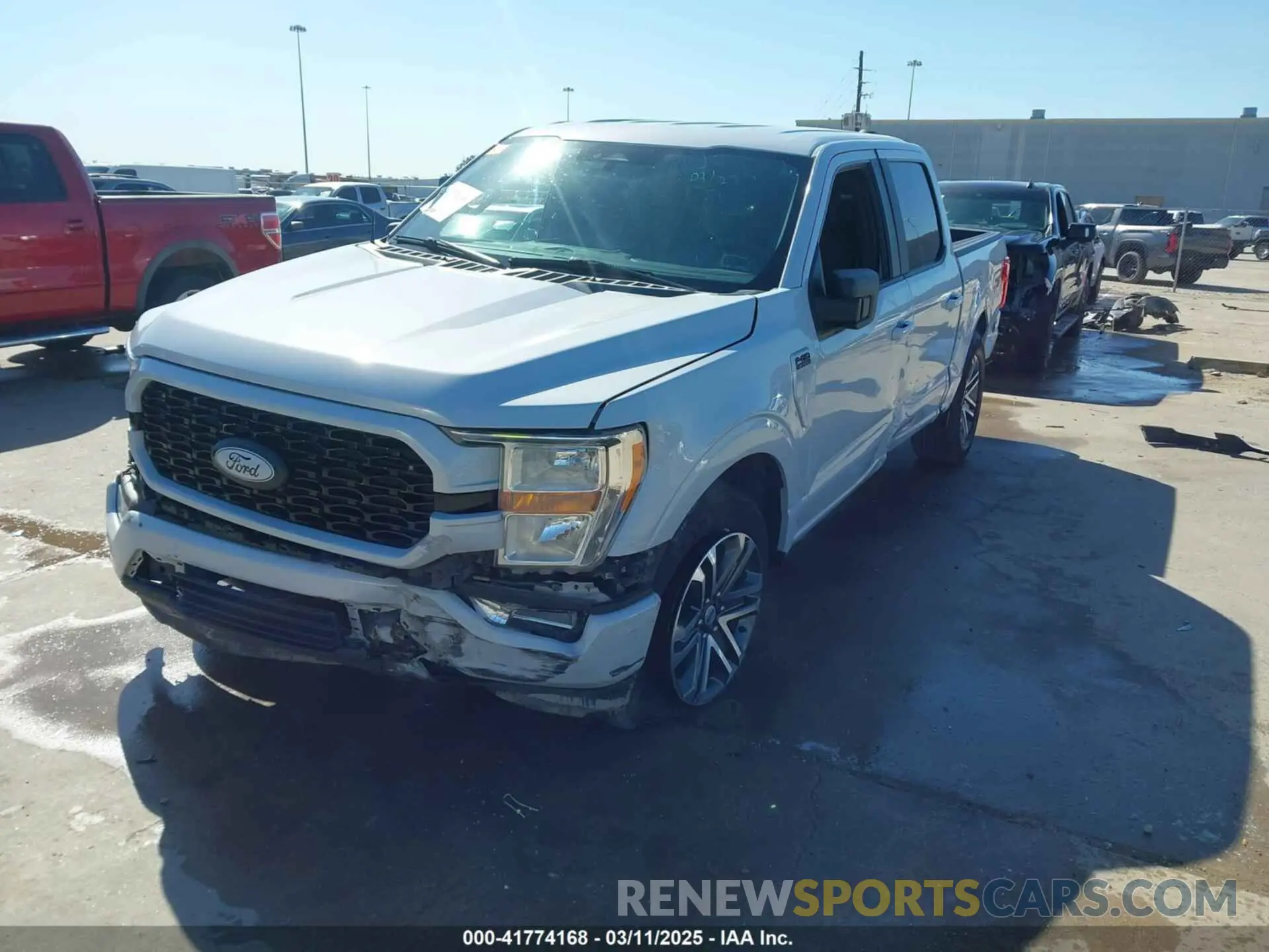 2 Photograph of a damaged car 1FTEW1C52MKD15474 FORD F-150 2021