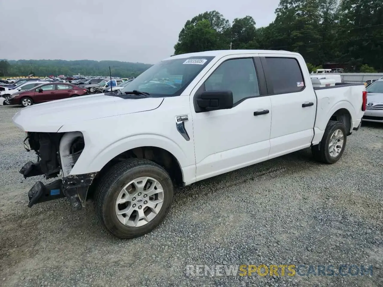 1 Photograph of a damaged car 1FTEW1C53MFB80059 FORD F-150 2021