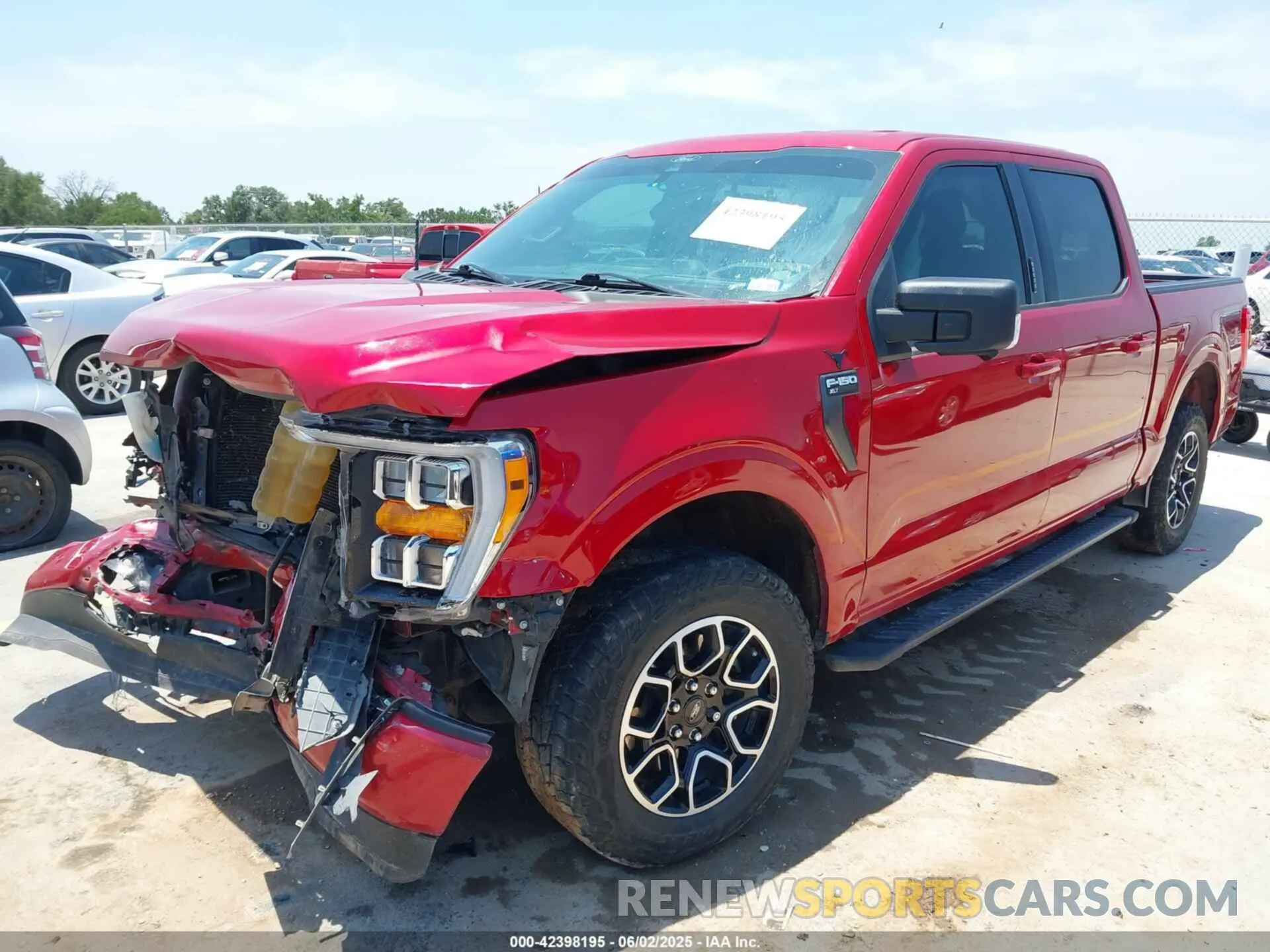 2 Photograph of a damaged car 1FTEW1C54MKD45995 FORD F-150 2021