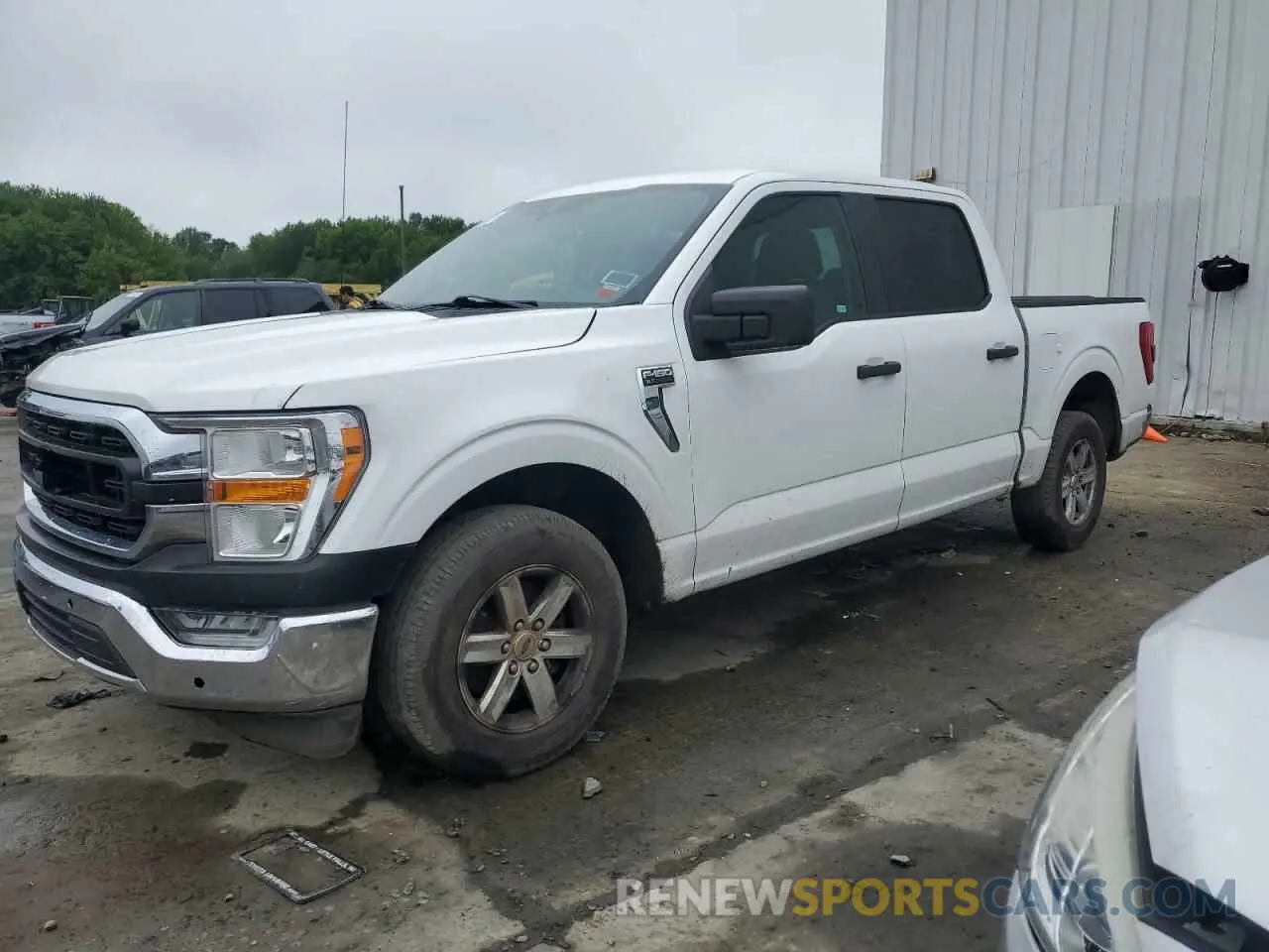 1 Photograph of a damaged car 1FTEW1C55MFB01166 FORD F-150 2021