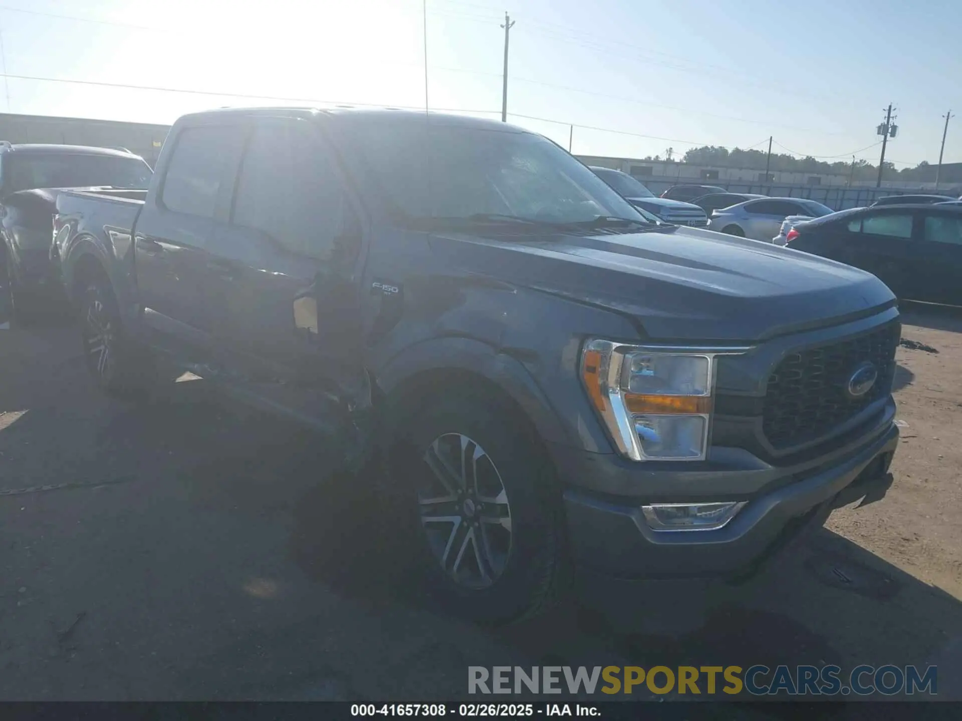 1 Photograph of a damaged car 1FTEW1C56MFA89903 FORD F-150 2021