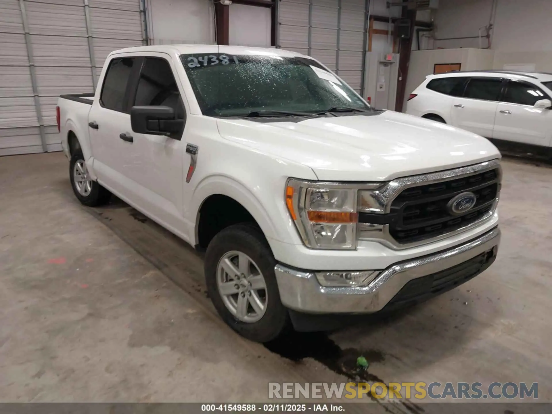 1 Photograph of a damaged car 1FTEW1C57MFA71572 FORD F-150 2021