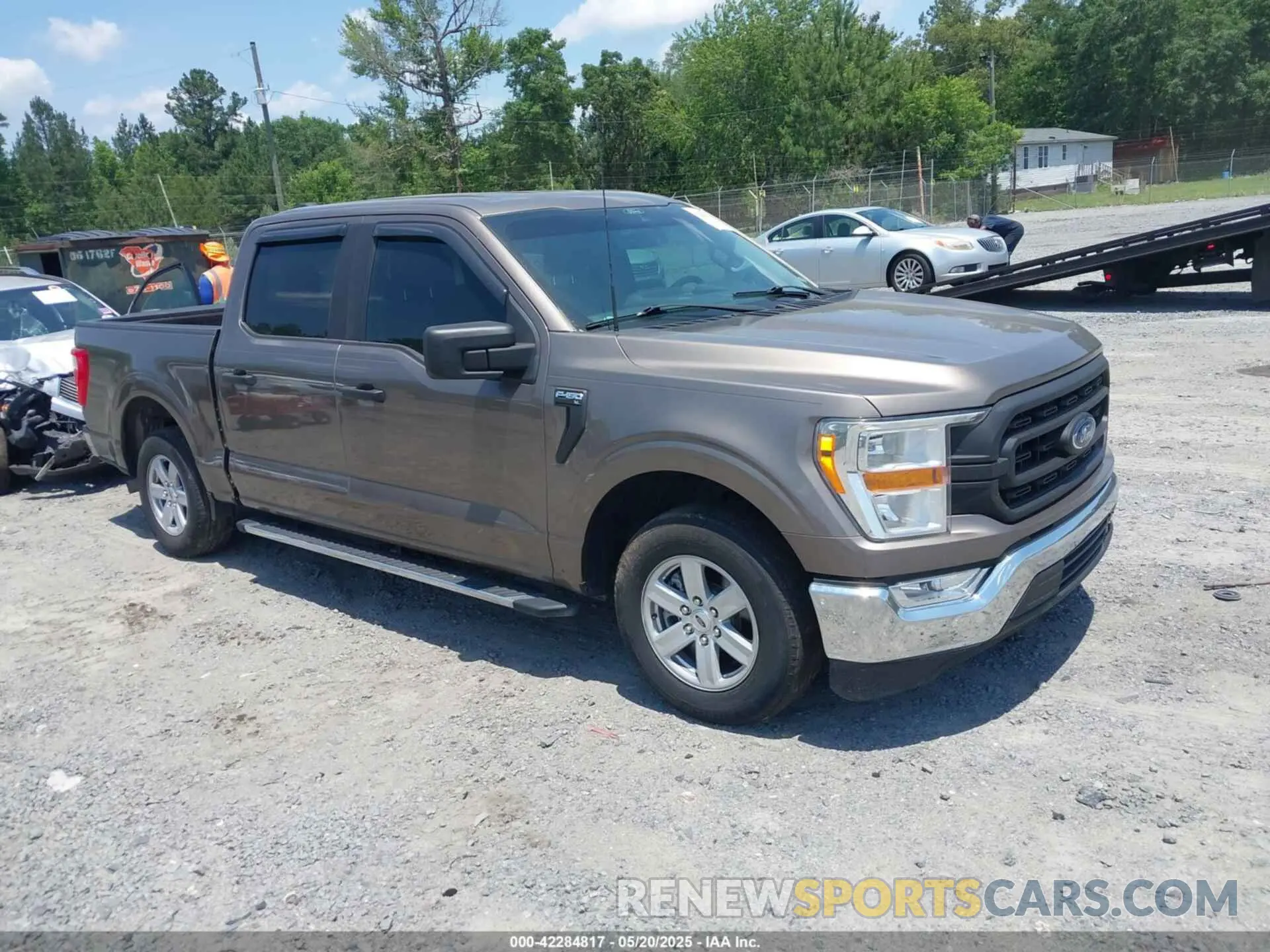 1 Photograph of a damaged car 1FTEW1C58MFB15661 FORD F-150 2021