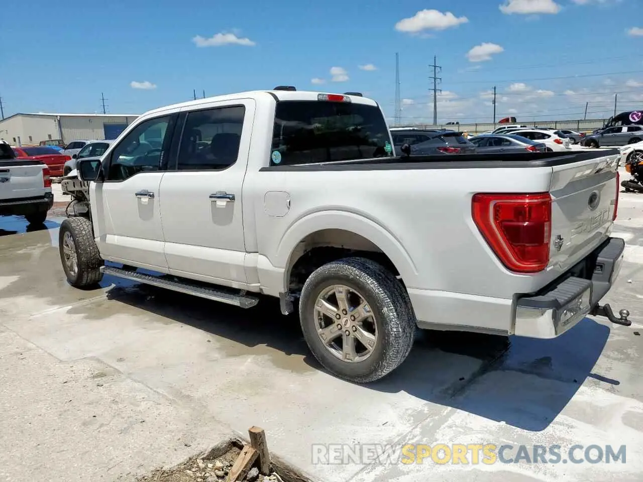 2 Photograph of a damaged car 1FTEW1C58MFC45987 FORD F-150 2021