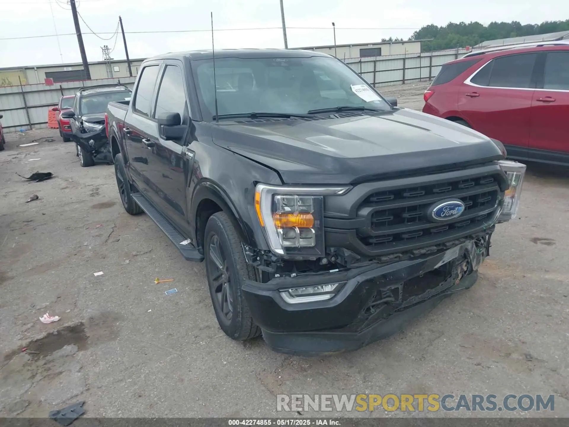 1 Photograph of a damaged car 1FTEW1C5XMFC46476 FORD F-150 2021