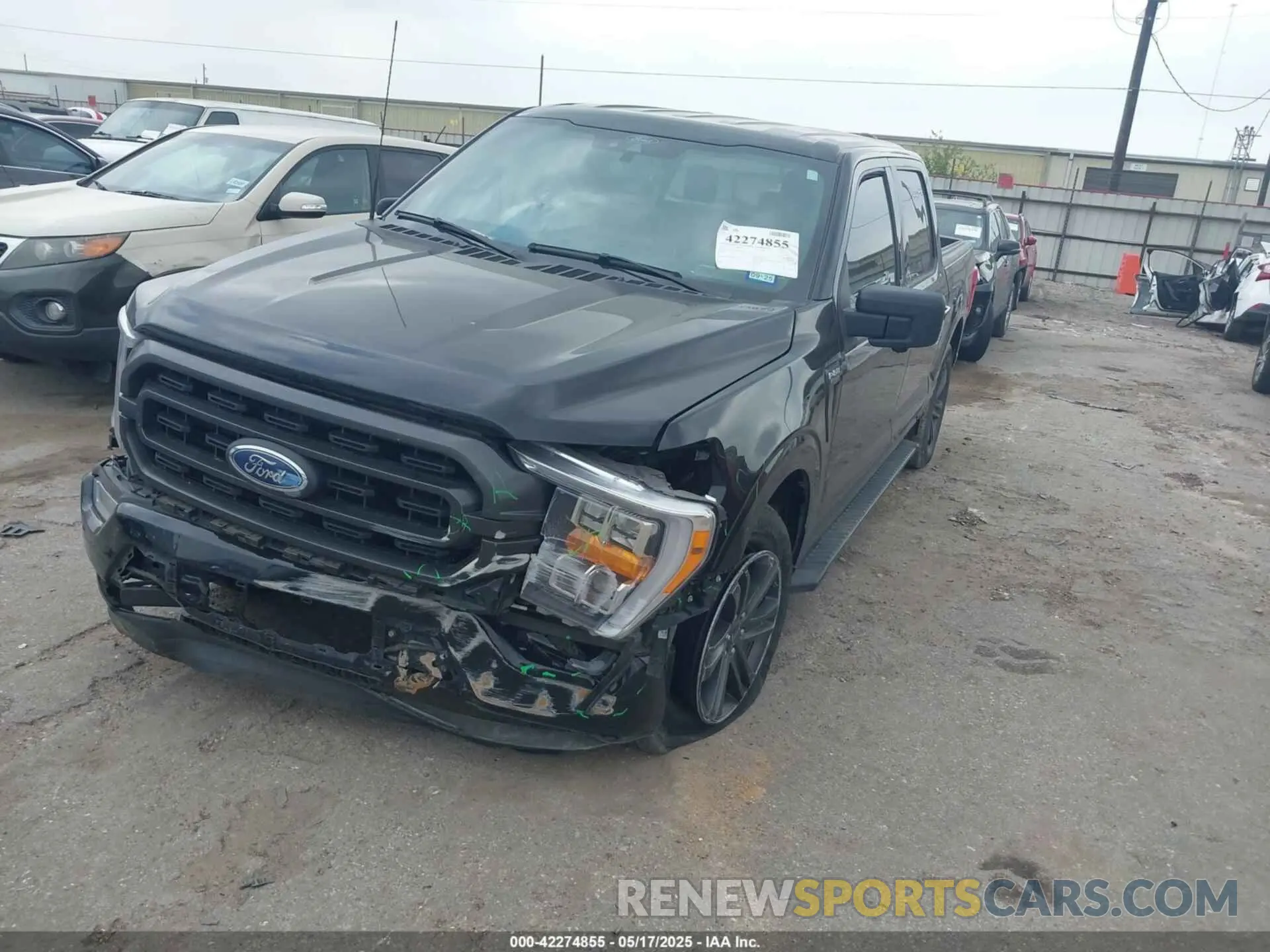 2 Photograph of a damaged car 1FTEW1C5XMFC46476 FORD F-150 2021