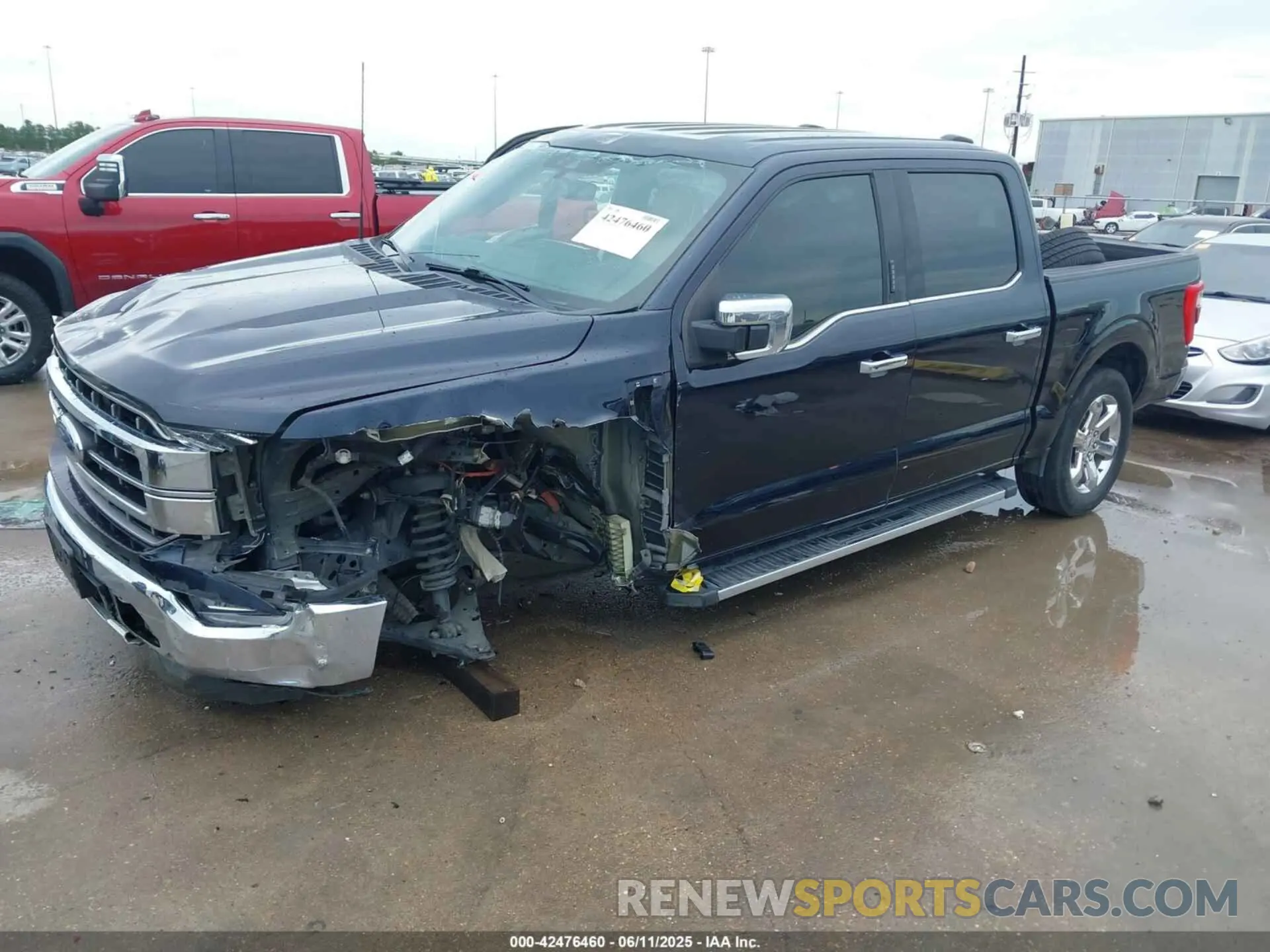 2 Photograph of a damaged car 1FTEW1C84MKE87869 FORD F-150 2021