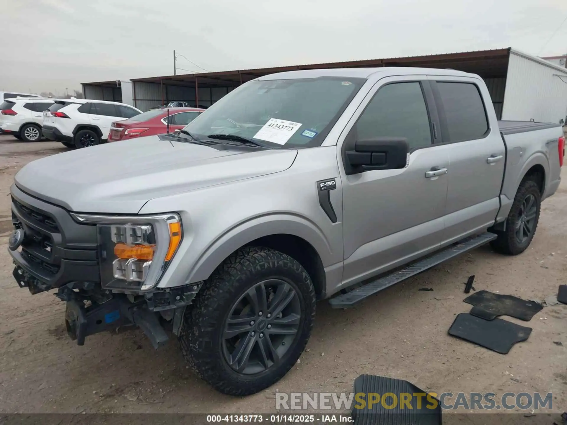 2 Photograph of a damaged car 1FTEW1C85MFB53536 FORD F-150 2021