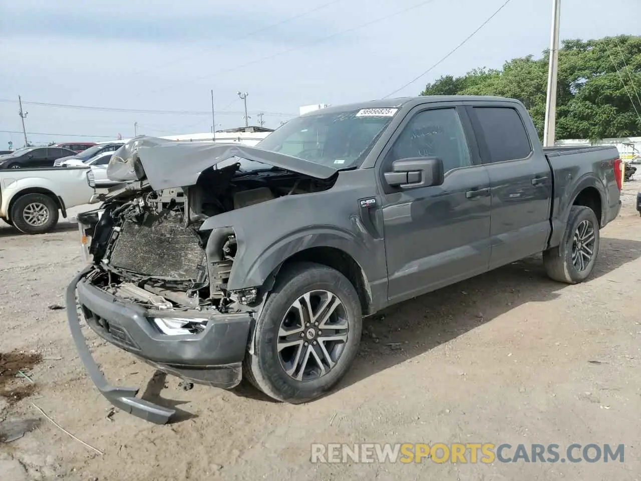 1 Photograph of a damaged car 1FTEW1C86MKE53397 FORD F-150 2021