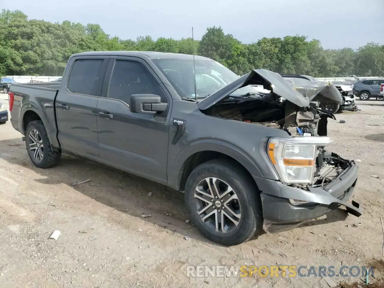 4 Photograph of a damaged car 1FTEW1C86MKE53397 FORD F-150 2021