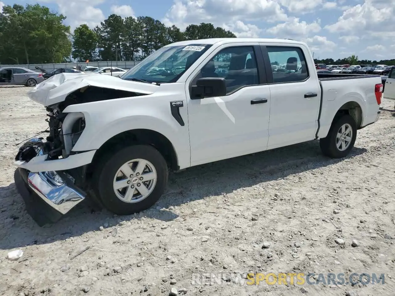 1 Photograph of a damaged car 1FTEW1CB0MFD01992 FORD F-150 2021