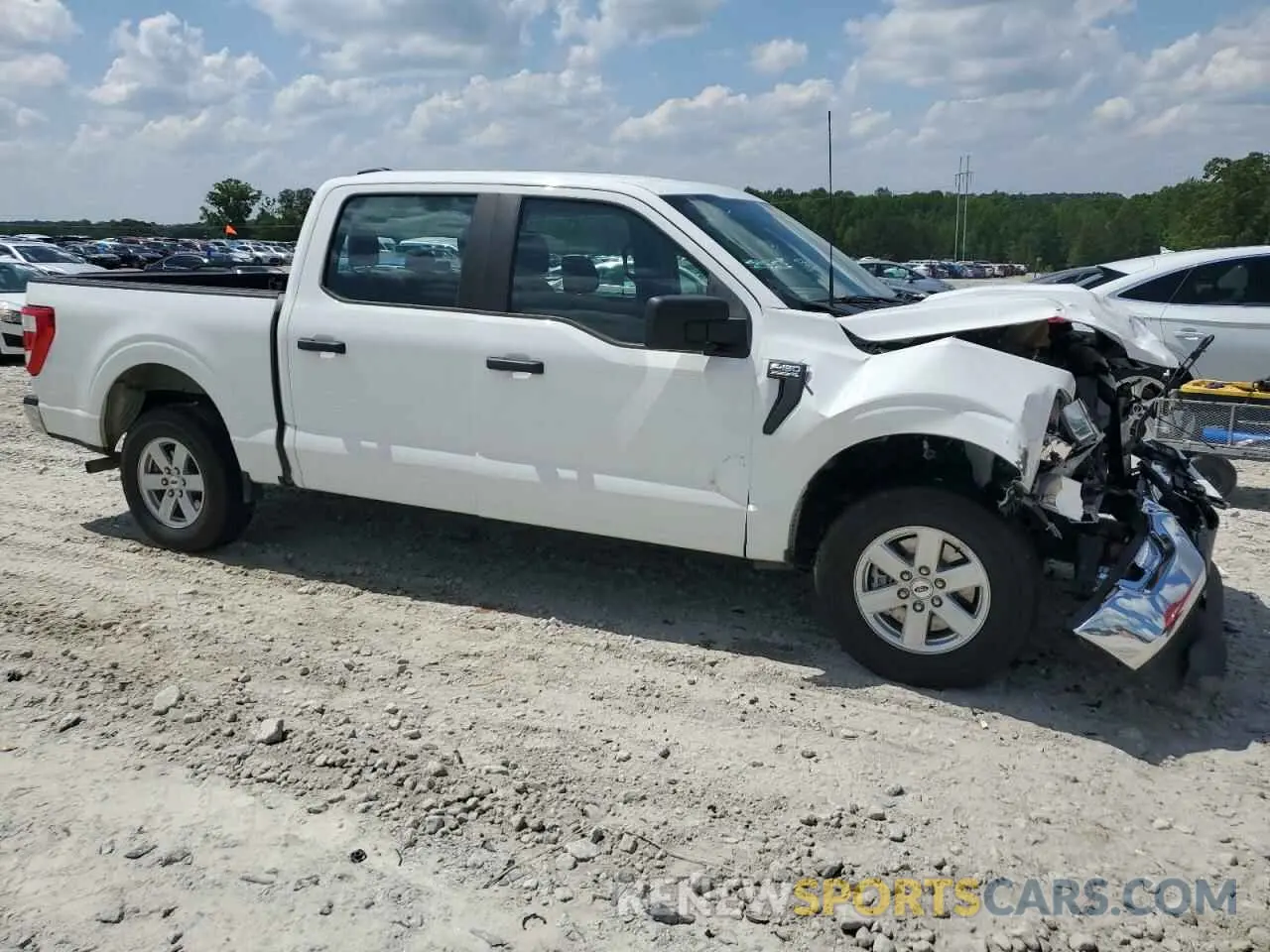 4 Photograph of a damaged car 1FTEW1CB0MFD01992 FORD F-150 2021