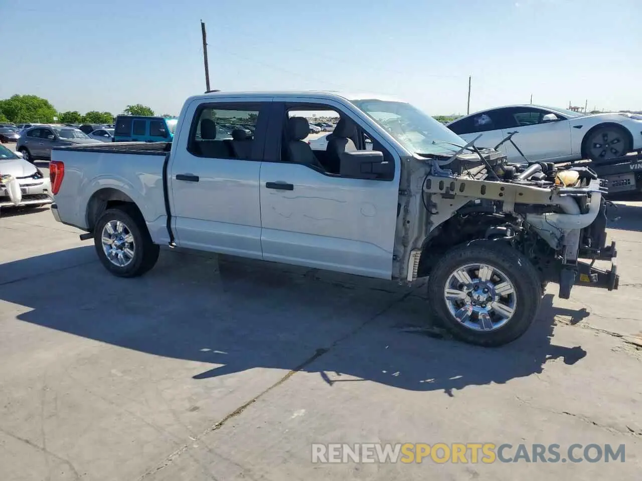 4 Photograph of a damaged car 1FTEW1CB1MKD65062 FORD F-150 2021