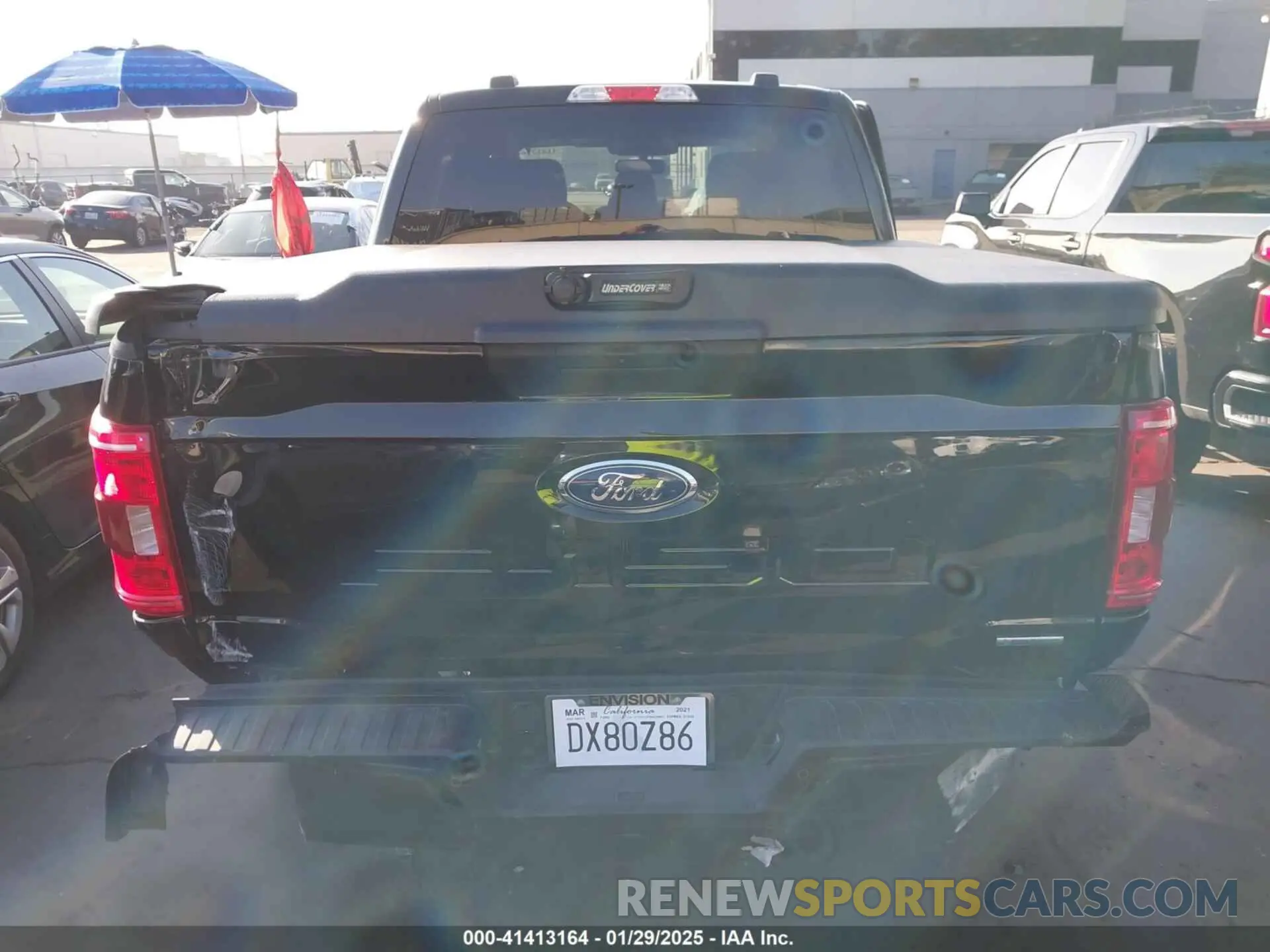 17 Photograph of a damaged car 1FTEW1CP0MKD90871 FORD F-150 2021