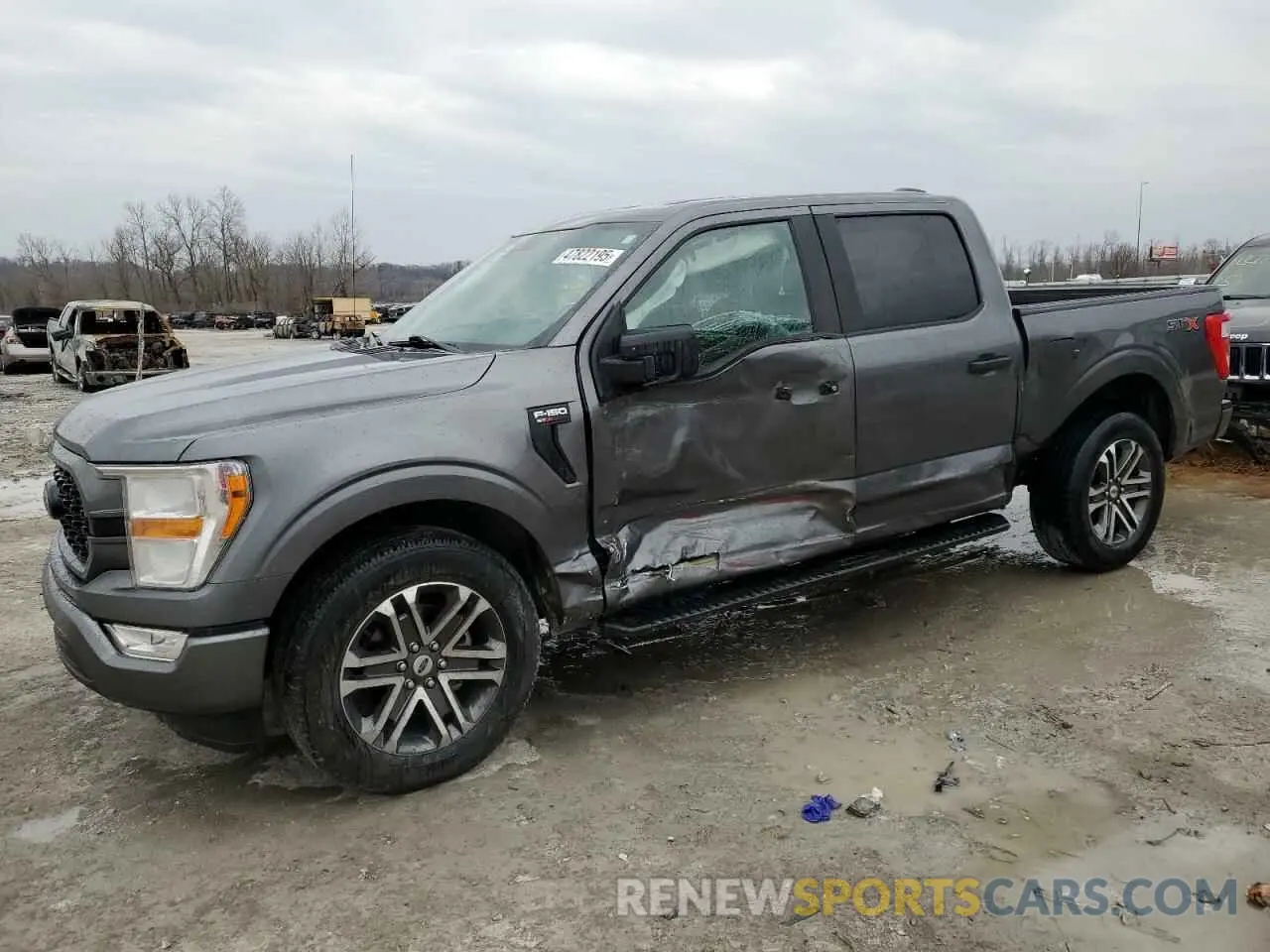 1 Photograph of a damaged car 1FTEW1CP1MFA48094 FORD F-150 2021