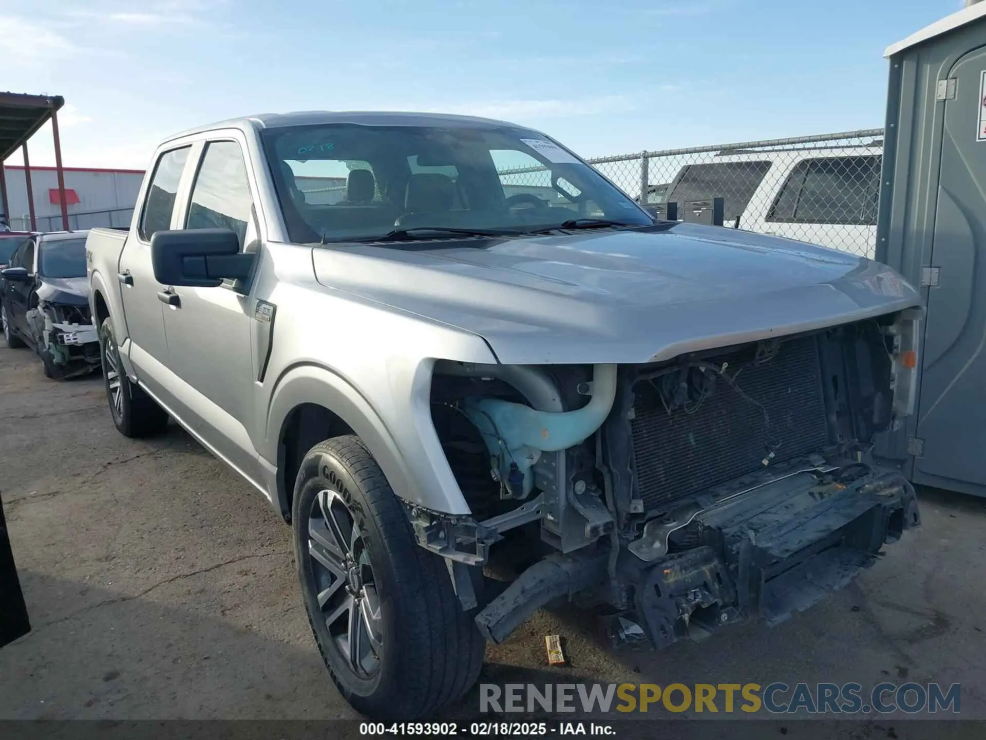 14 Photograph of a damaged car 1FTEW1CP1MFA69303 FORD F-150 2021