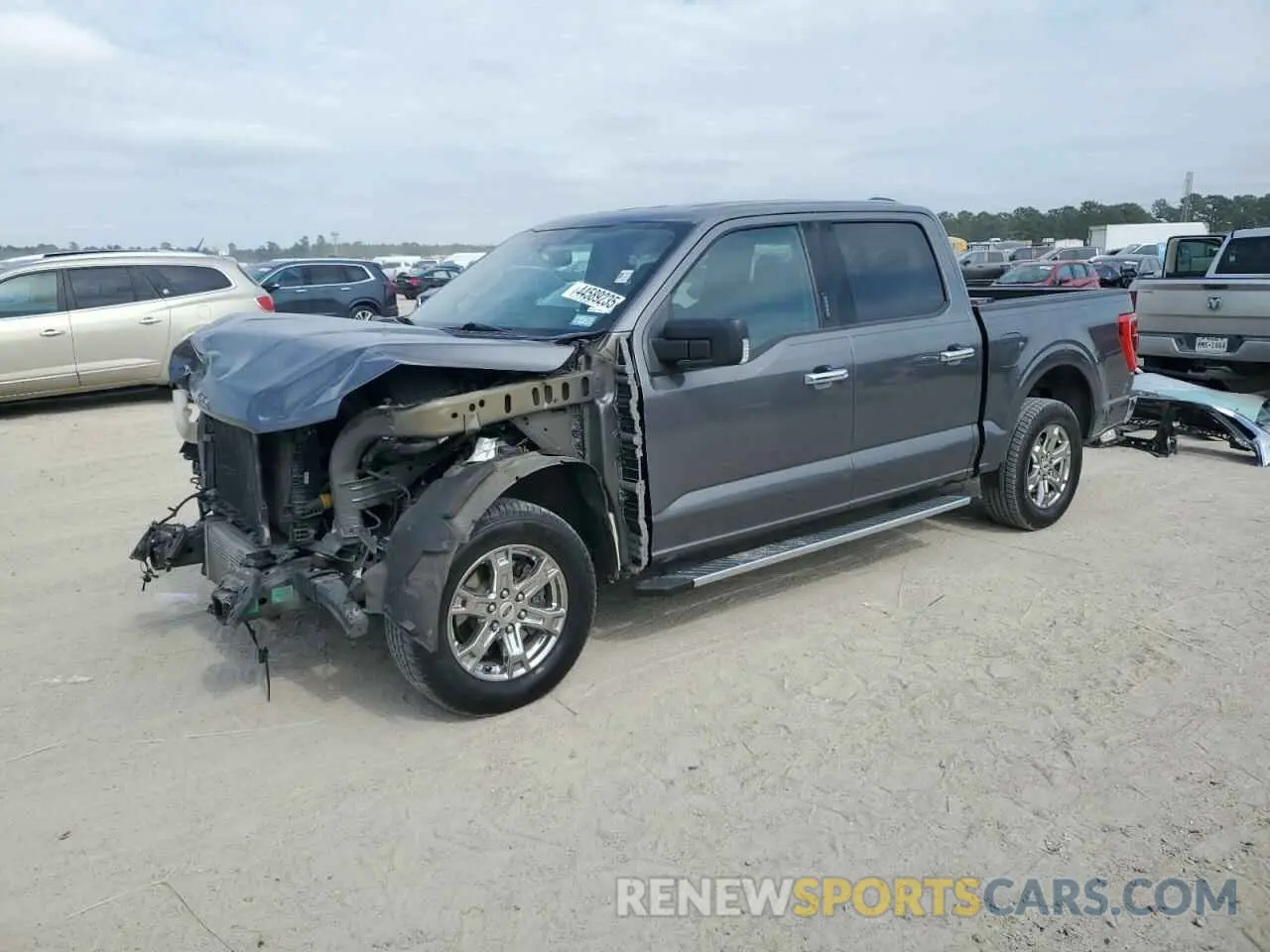1 Photograph of a damaged car 1FTEW1CP2MFB08822 FORD F-150 2021