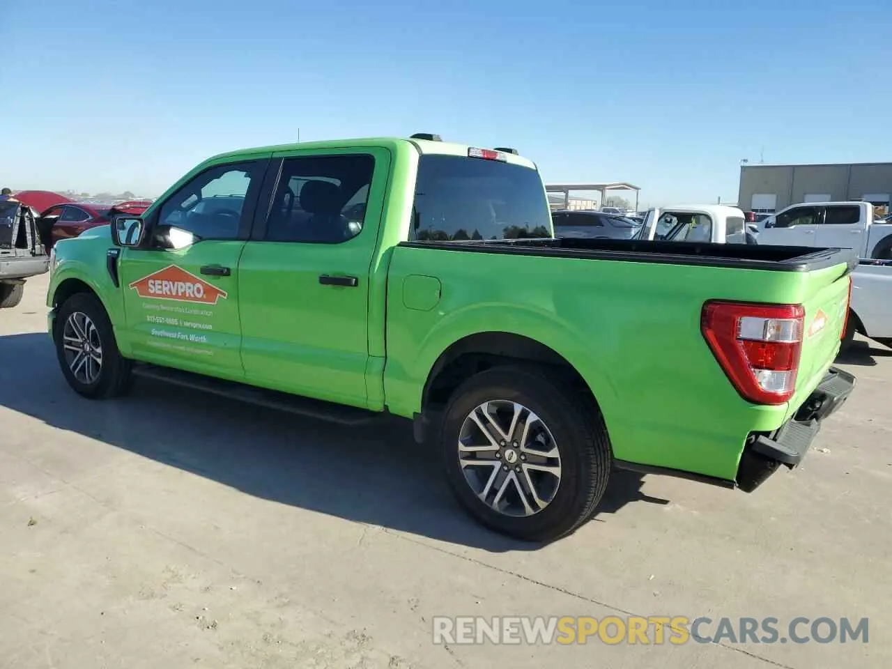2 Photograph of a damaged car 1FTEW1CP3MFA98091 FORD F-150 2021