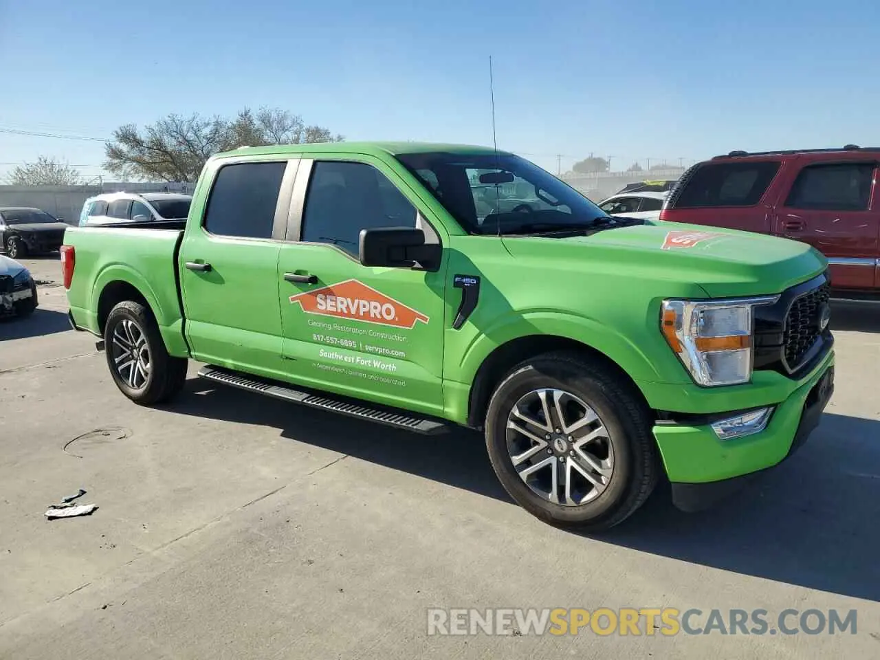 4 Photograph of a damaged car 1FTEW1CP3MFA98091 FORD F-150 2021
