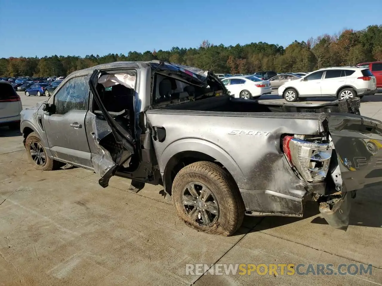 2 Photograph of a damaged car 1FTEW1CP4MFA68954 FORD F-150 2021