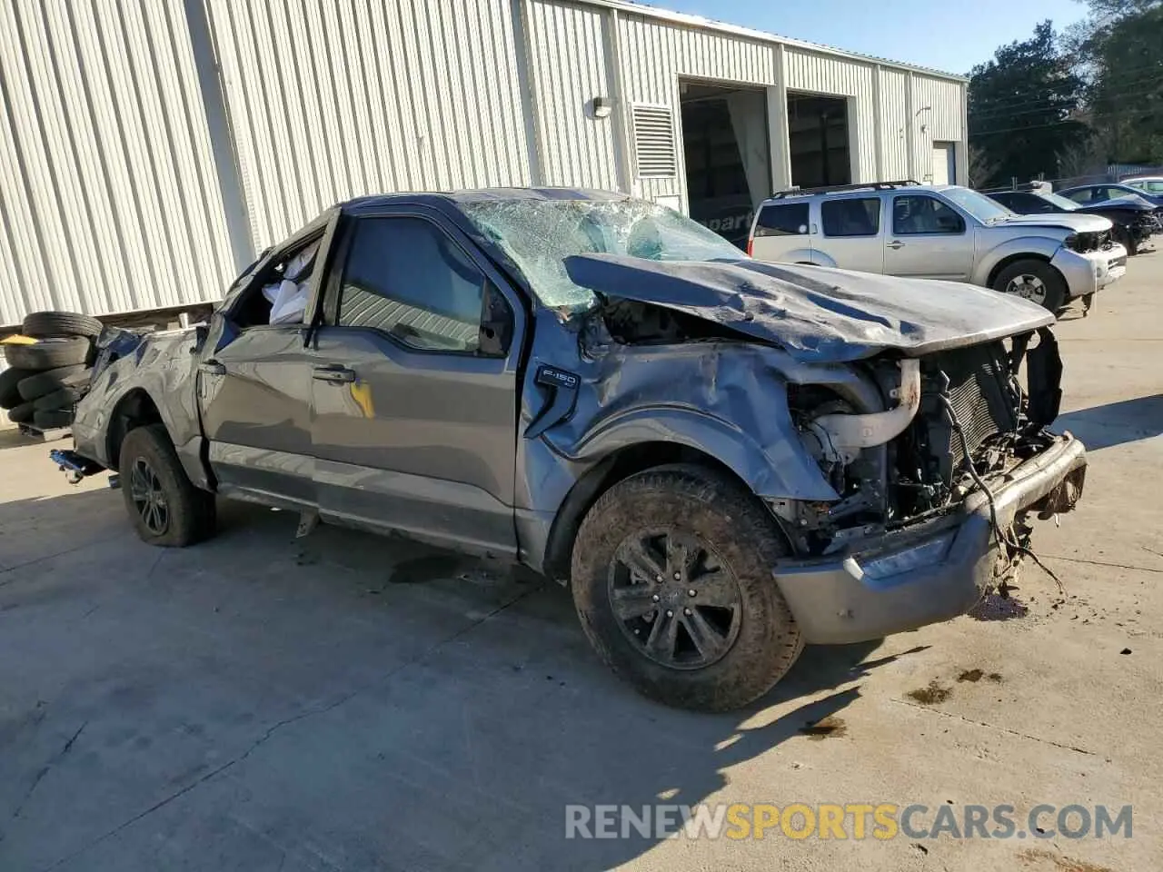 4 Photograph of a damaged car 1FTEW1CP4MFA68954 FORD F-150 2021