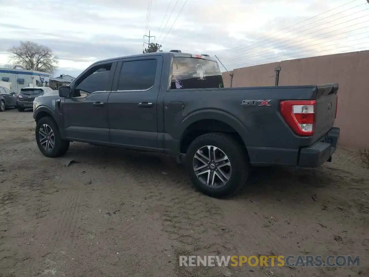 2 Photograph of a damaged car 1FTEW1CP5MKD46333 FORD F-150 2021