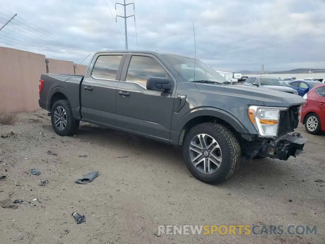 4 Photograph of a damaged car 1FTEW1CP5MKD46333 FORD F-150 2021