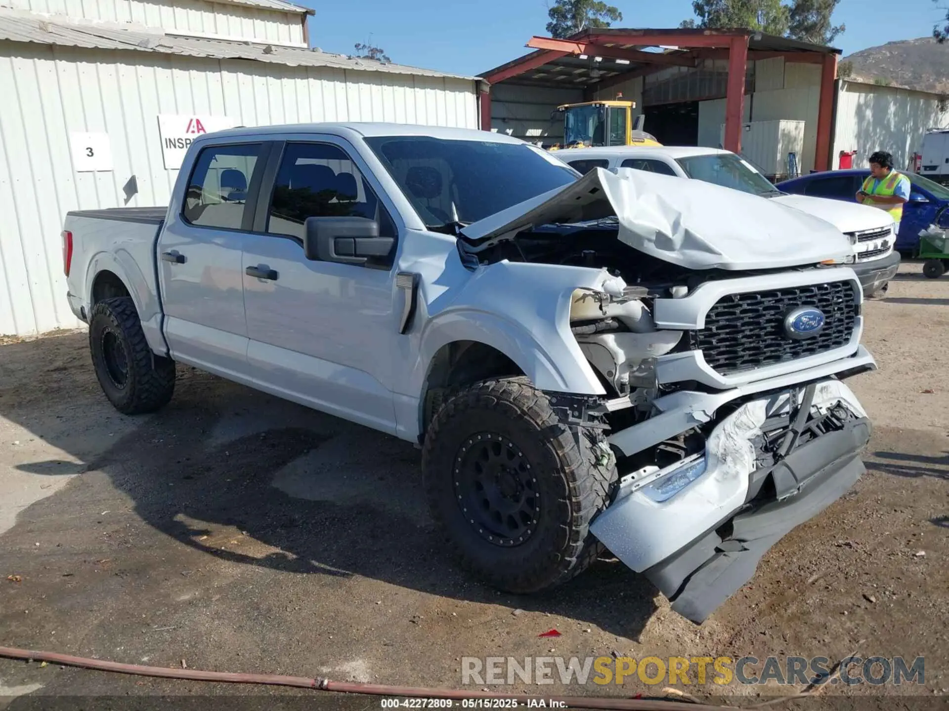 1 Photograph of a damaged car 1FTEW1CP5MKD48227 FORD F-150 2021