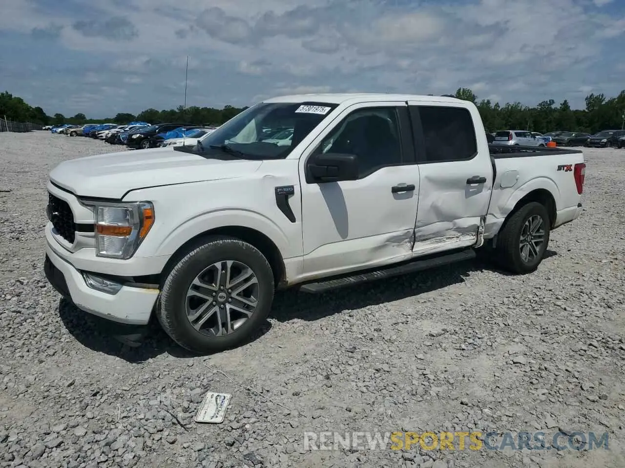 1 Photograph of a damaged car 1FTEW1CP7MFA45149 FORD F-150 2021