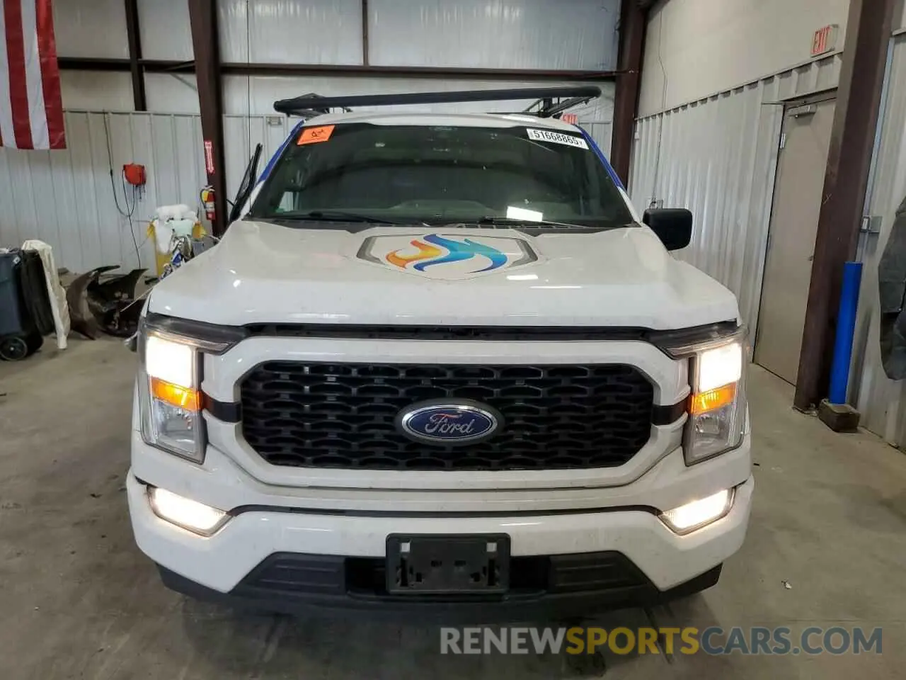 5 Photograph of a damaged car 1FTEW1CP7MFB23817 FORD F-150 2021