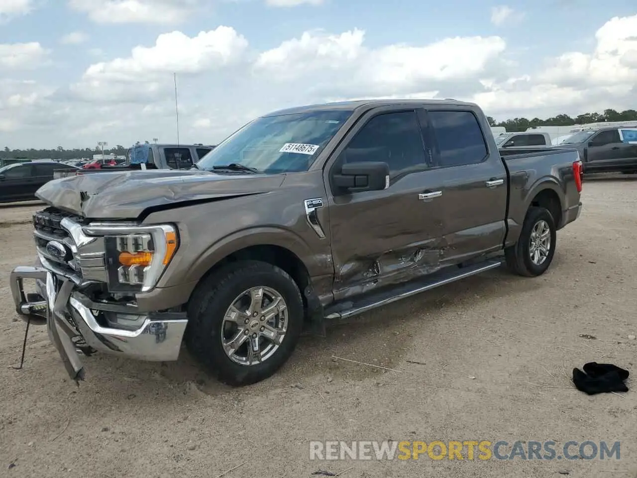 1 Photograph of a damaged car 1FTEW1CP7MFB36177 FORD F-150 2021