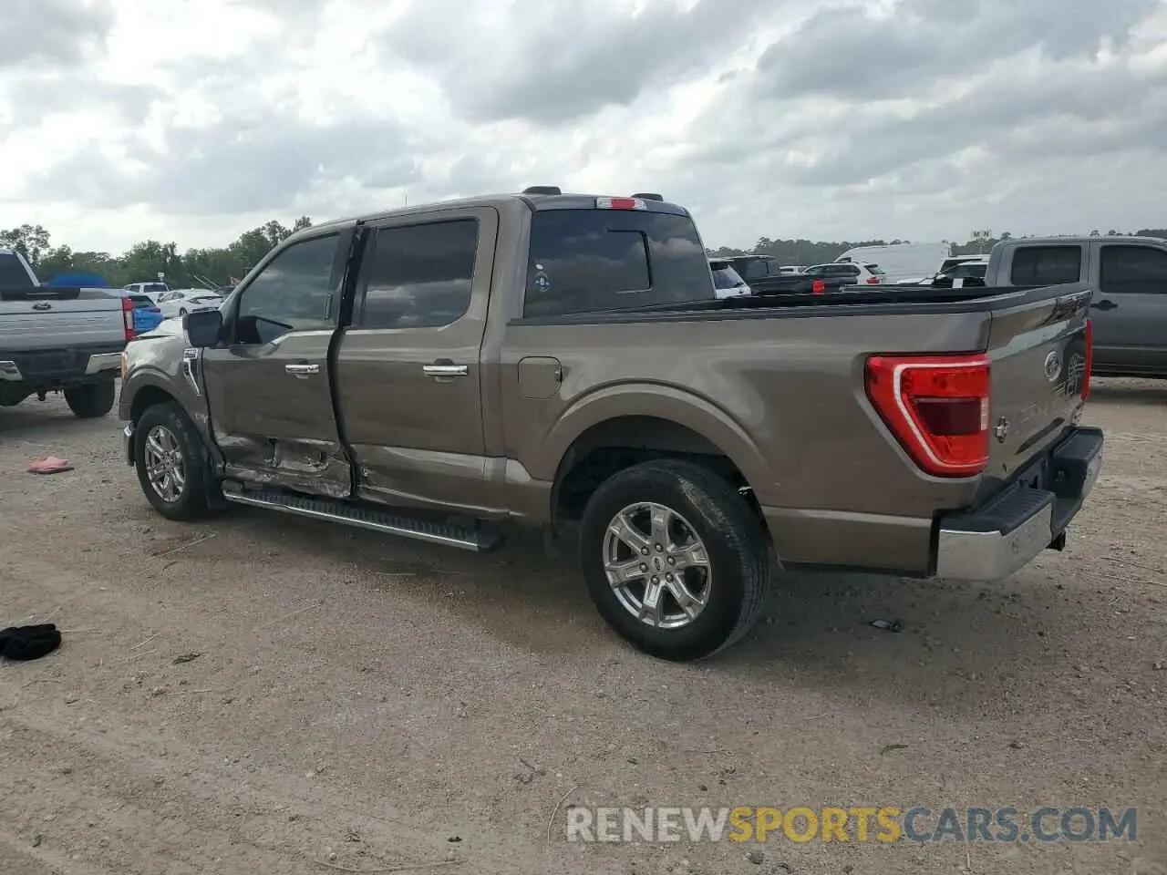2 Photograph of a damaged car 1FTEW1CP7MFB36177 FORD F-150 2021