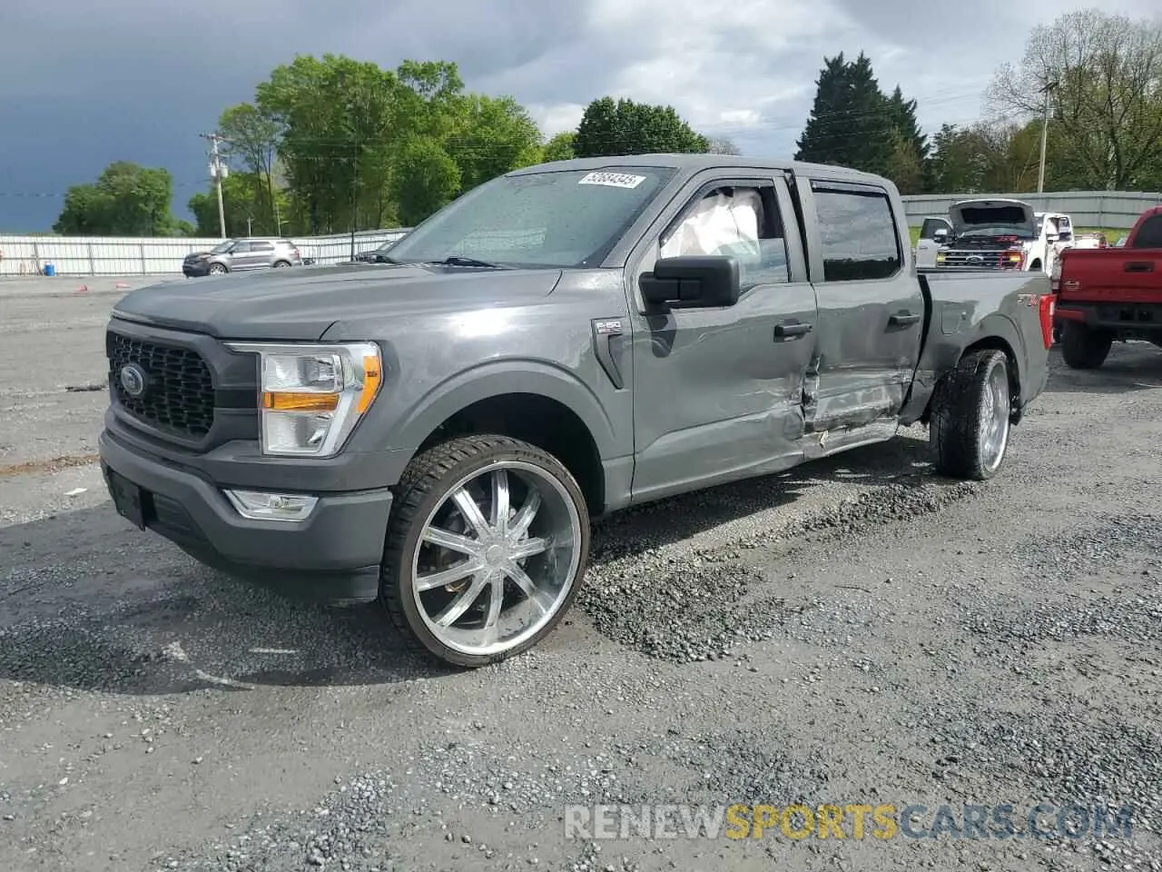 1 Photograph of a damaged car 1FTEW1CP7MFC76259 FORD F-150 2021