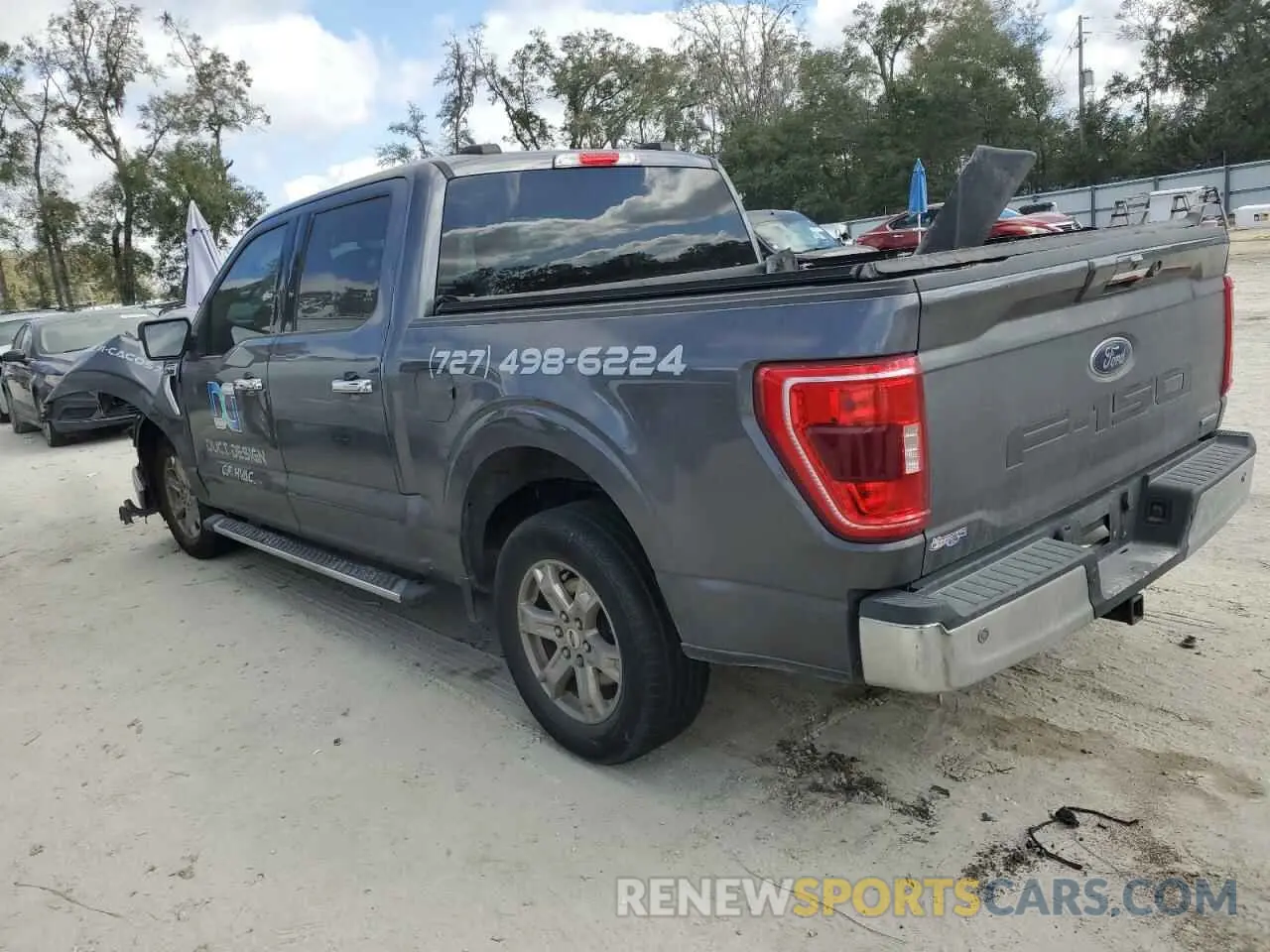 2 Photograph of a damaged car 1FTEW1CP9MFA66729 FORD F-150 2021