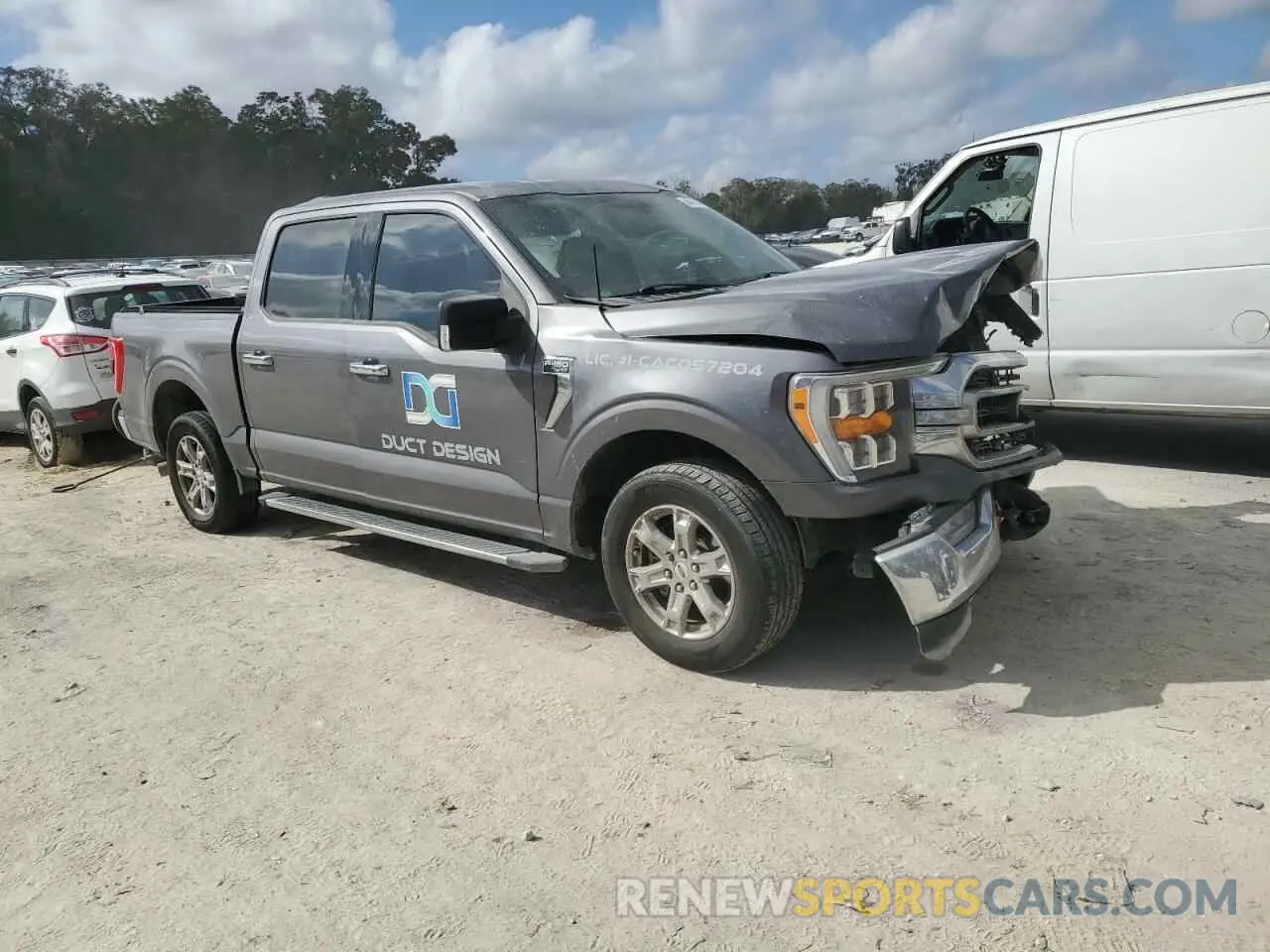 4 Photograph of a damaged car 1FTEW1CP9MFA66729 FORD F-150 2021