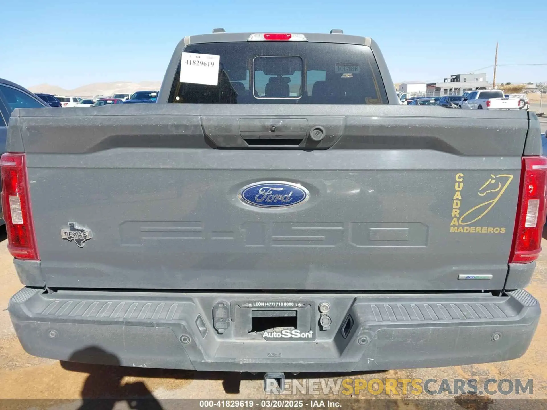 16 Photograph of a damaged car 1FTEW1CP9MFD08922 FORD F-150 2021