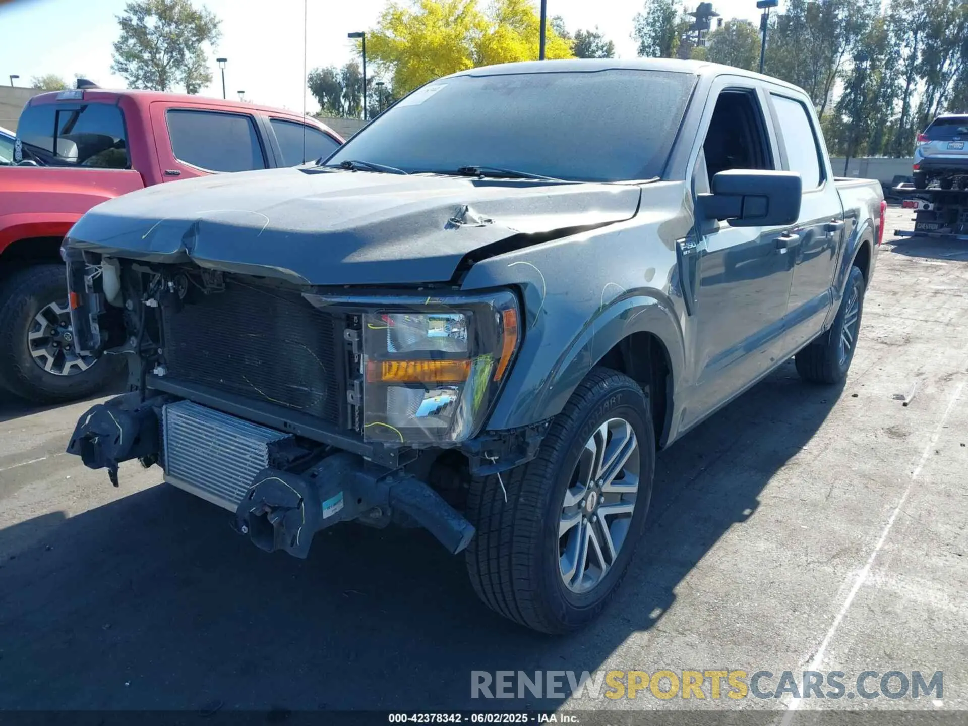 2 Photograph of a damaged car 1FTEW1CPXMFA03445 FORD F-150 2021