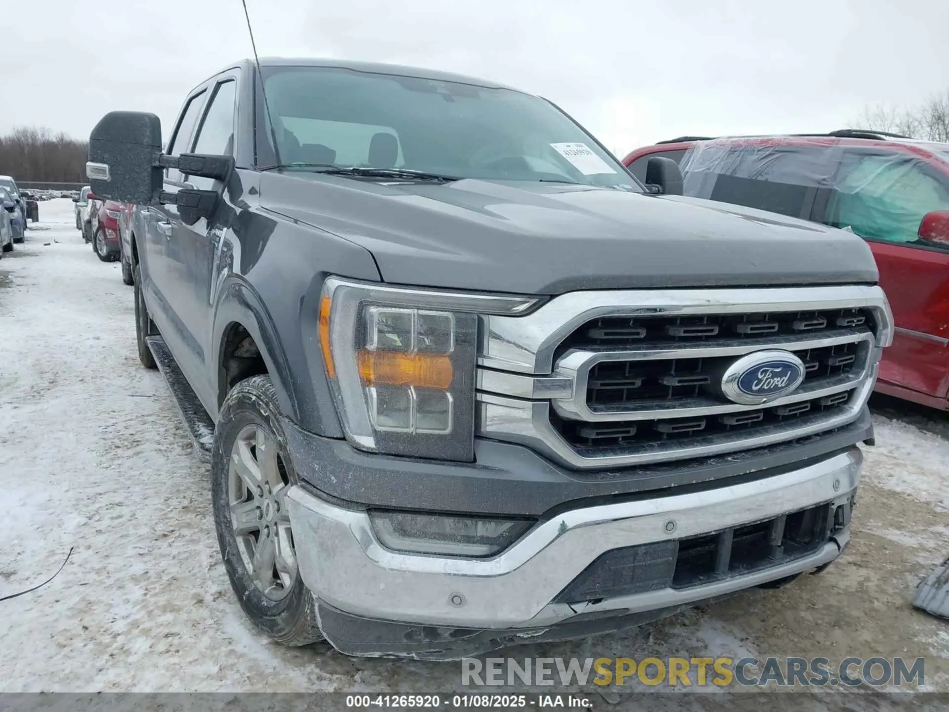 1 Photograph of a damaged car 1FTEW1CPXMFC91595 FORD F-150 2021