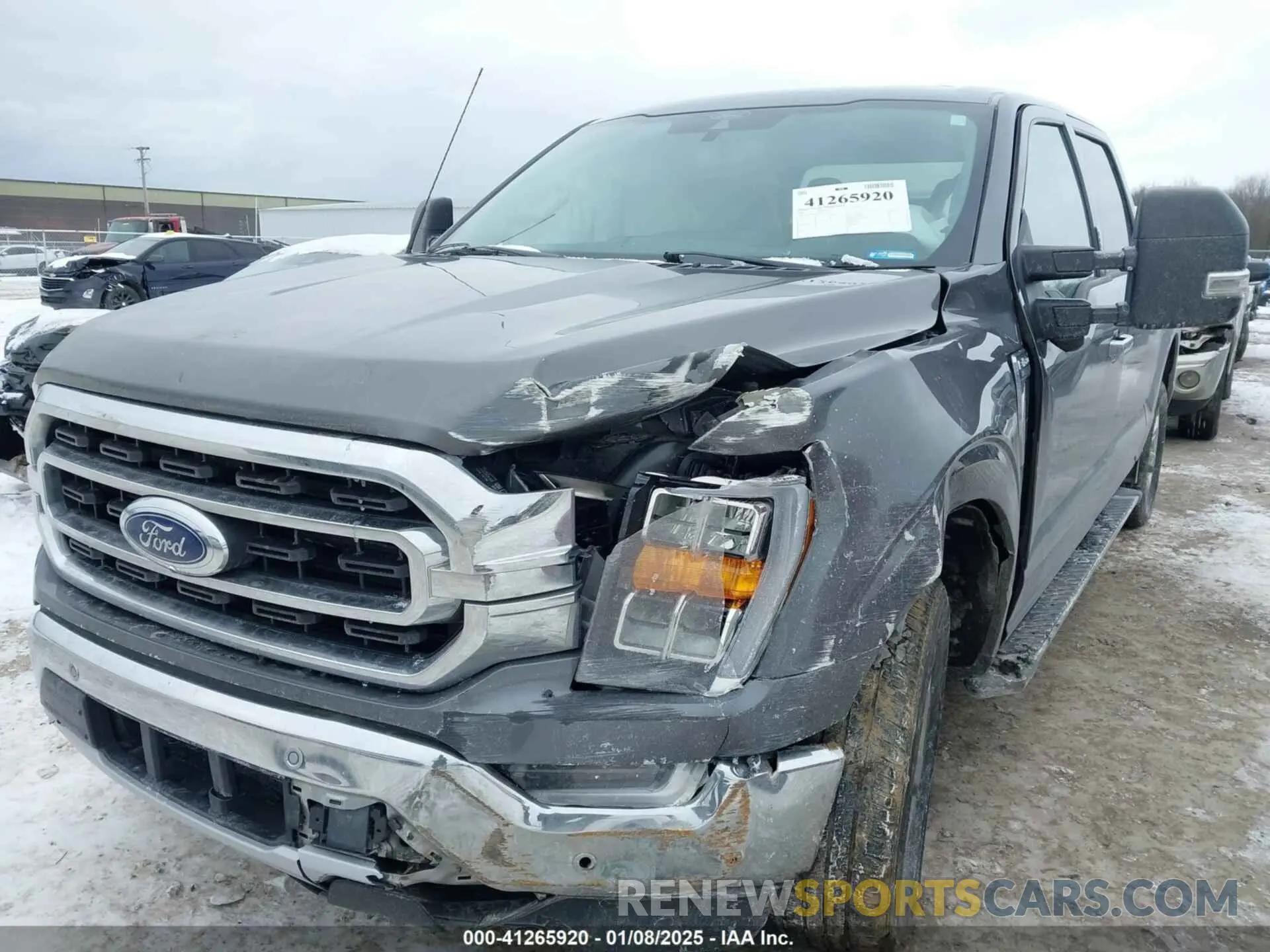 2 Photograph of a damaged car 1FTEW1CPXMFC91595 FORD F-150 2021