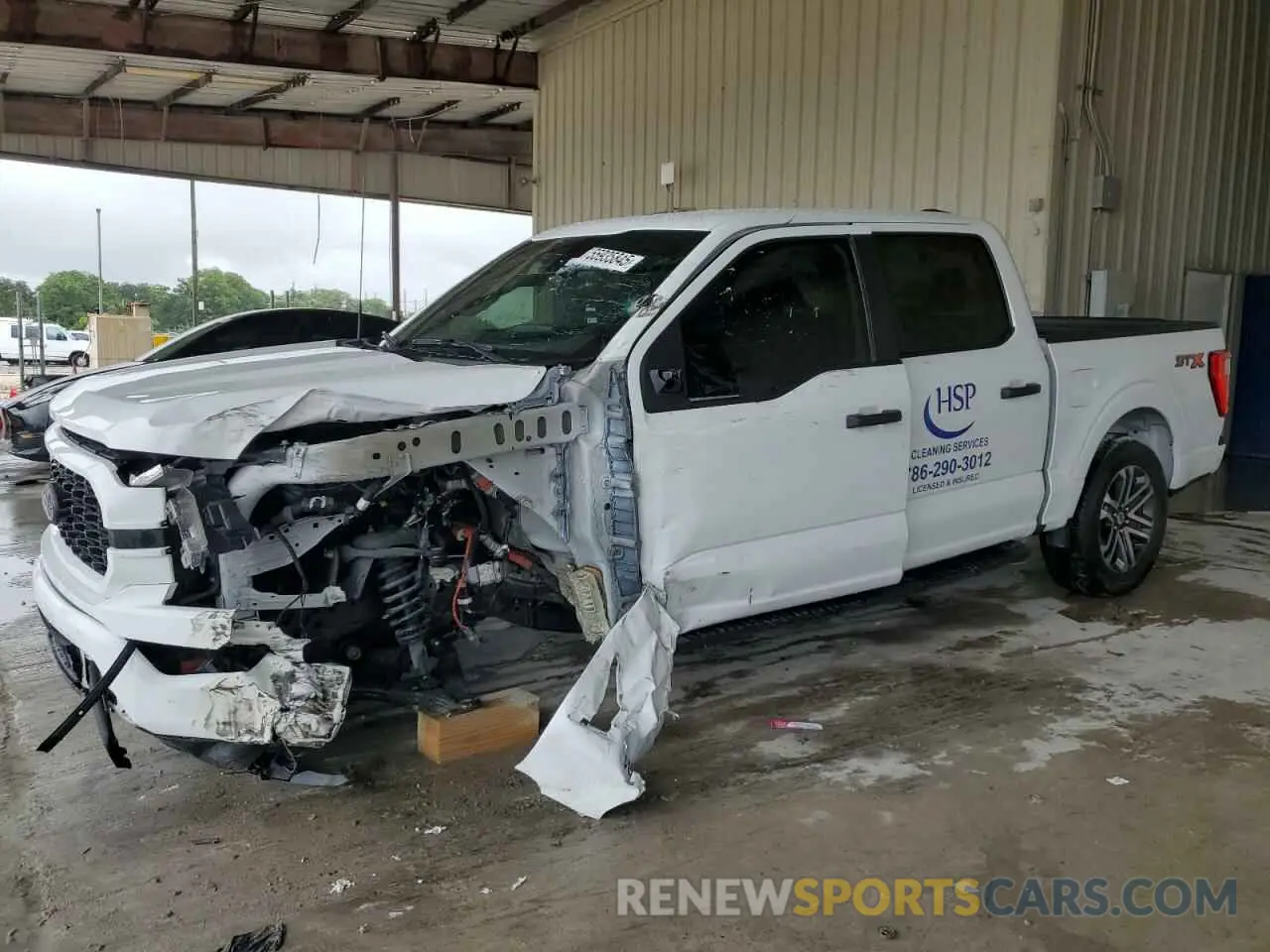 1 Photograph of a damaged car 1FTEW1CPXMFC92133 FORD F-150 2021