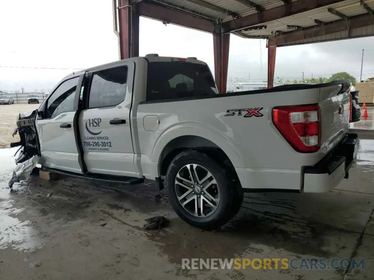 2 Photograph of a damaged car 1FTEW1CPXMFC92133 FORD F-150 2021