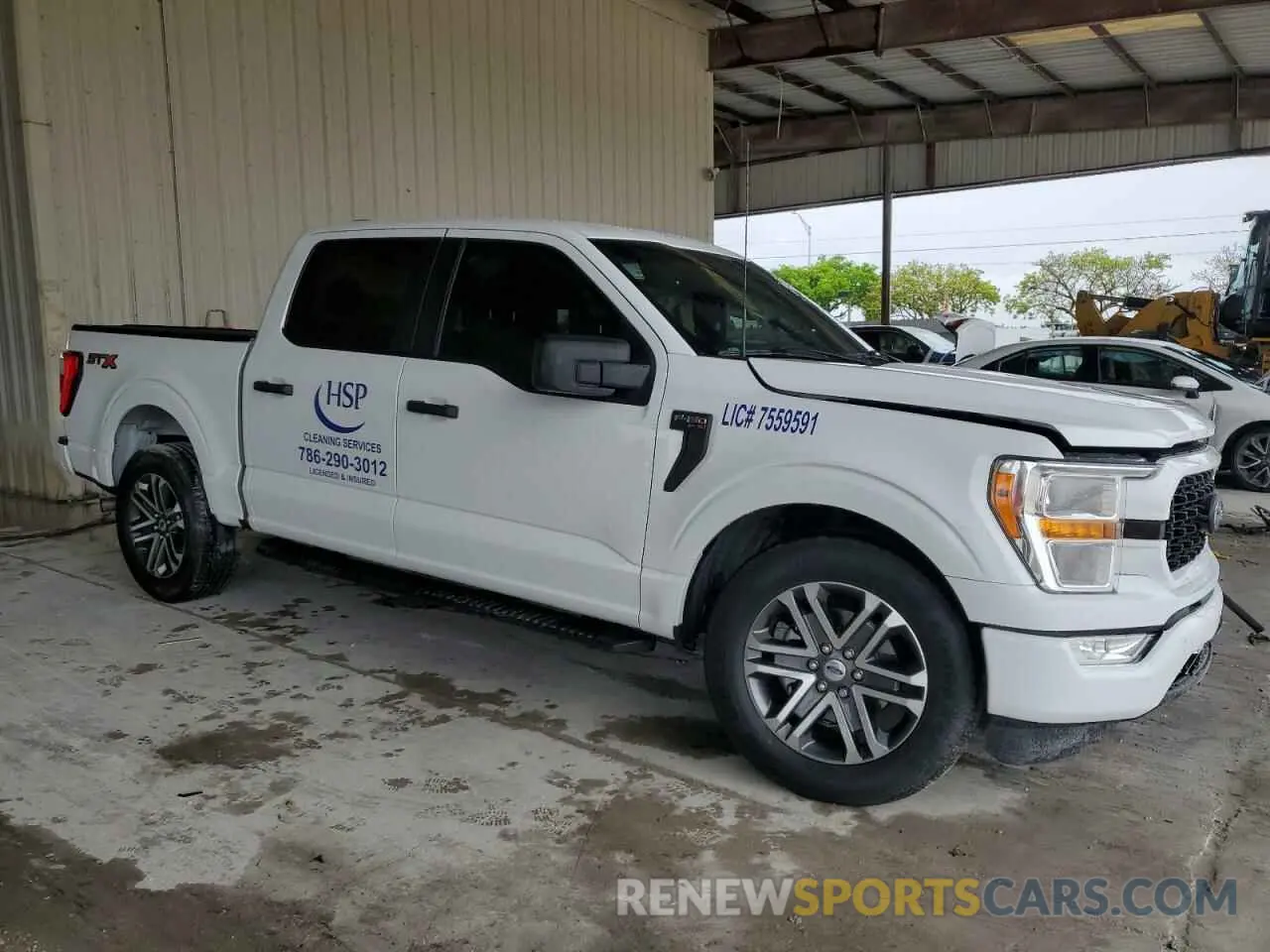 4 Photograph of a damaged car 1FTEW1CPXMFC92133 FORD F-150 2021