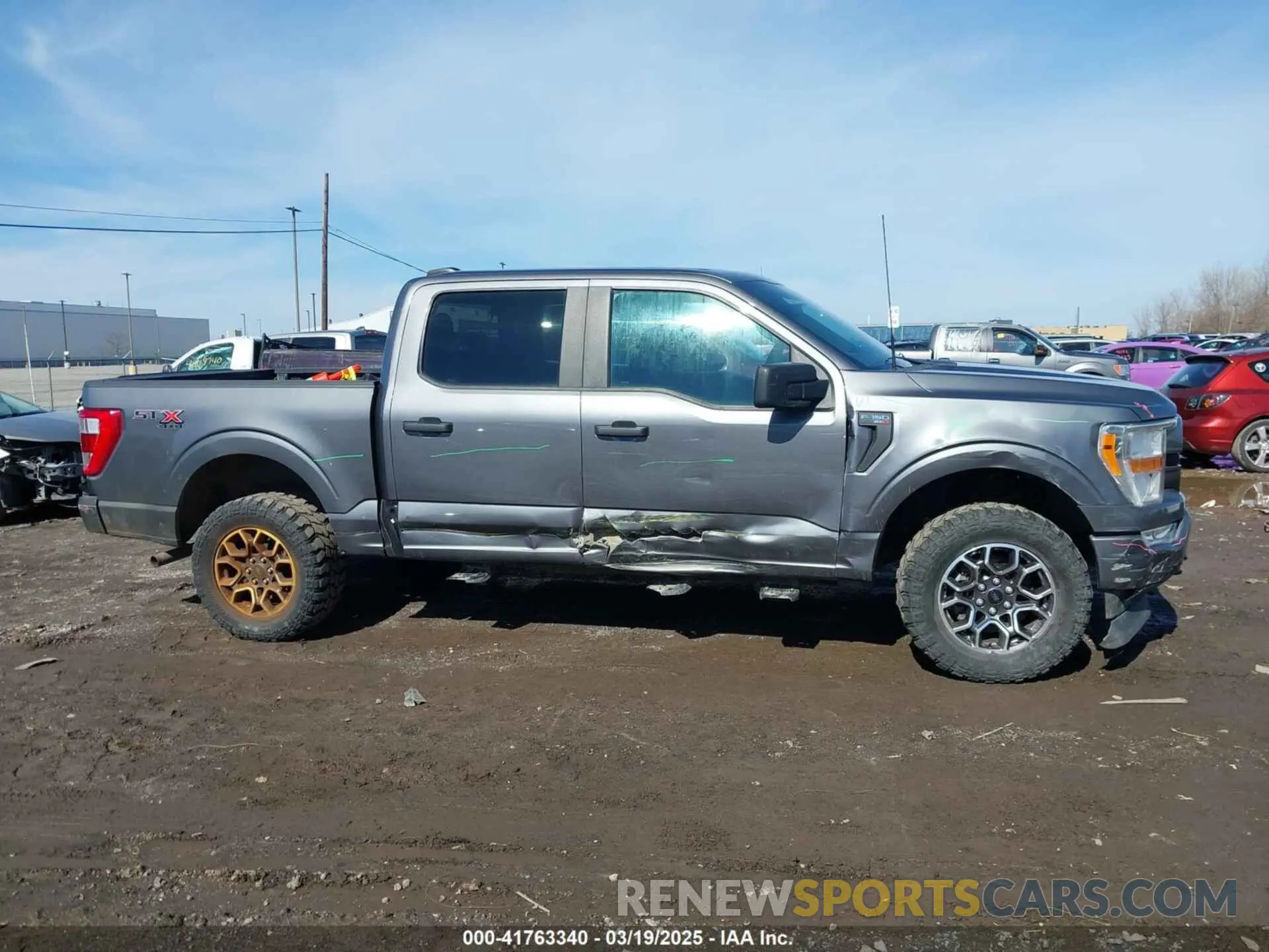 13 Photograph of a damaged car 1FTEW1EB3MFB38204 FORD F-150 2021
