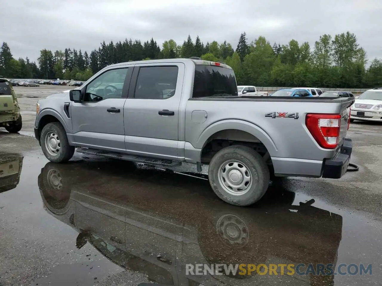 2 Photograph of a damaged car 1FTEW1EB7MKD09267 FORD F-150 2021