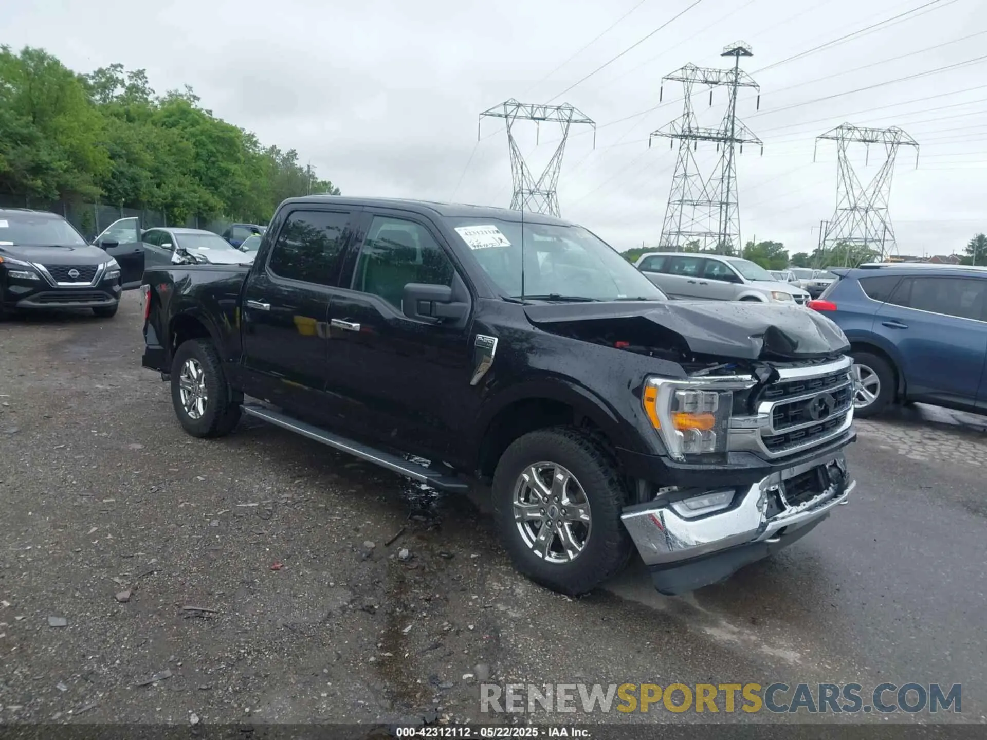 1 Photograph of a damaged car 1FTEW1EP0MKE31593 FORD F-150 2021