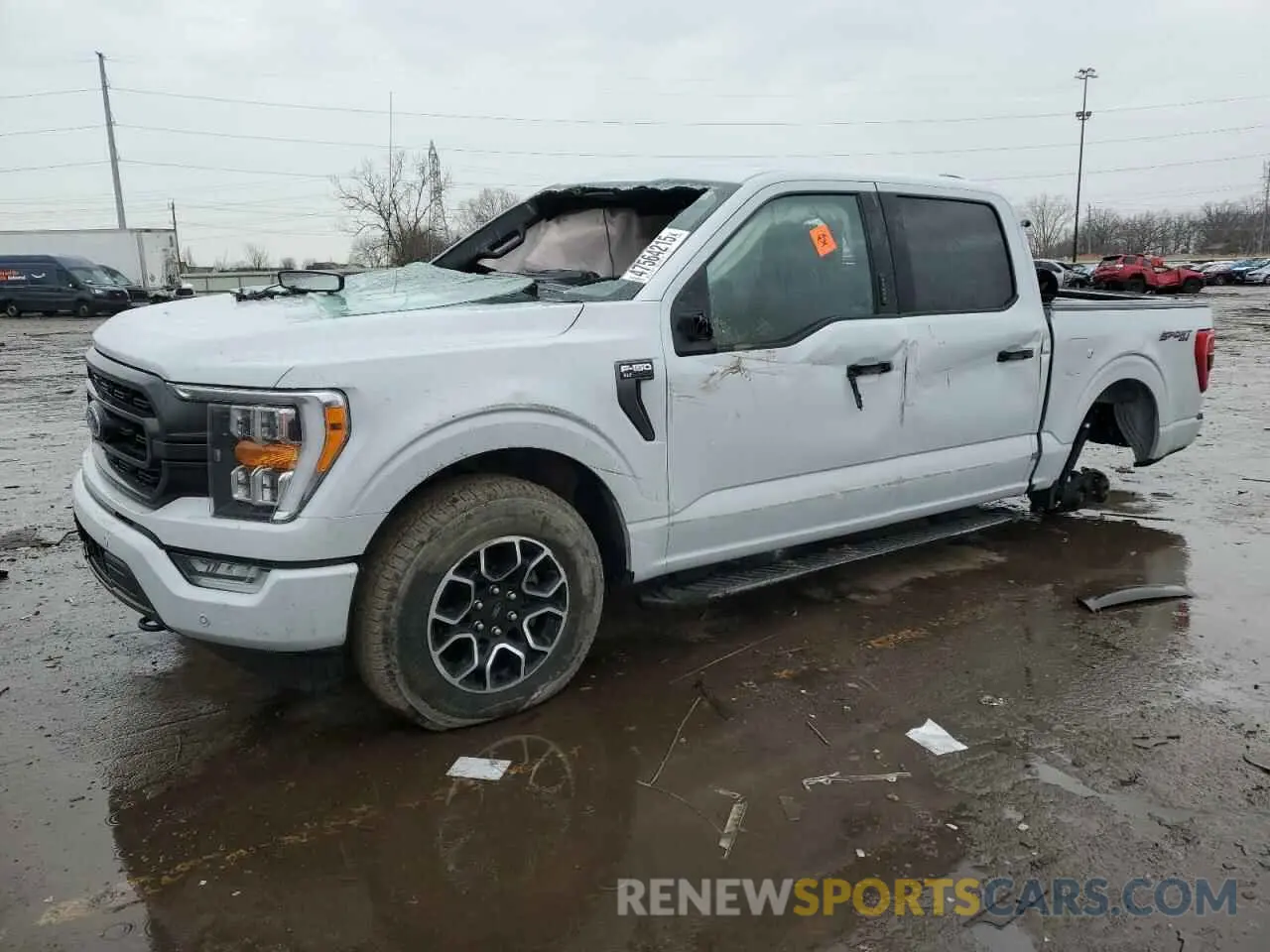 1 Photograph of a damaged car 1FTEW1EP1MKD54801 FORD F-150 2021