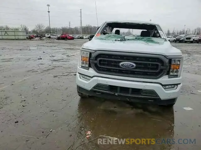 10 Photograph of a damaged car 1FTEW1EP1MKD54801 FORD F-150 2021